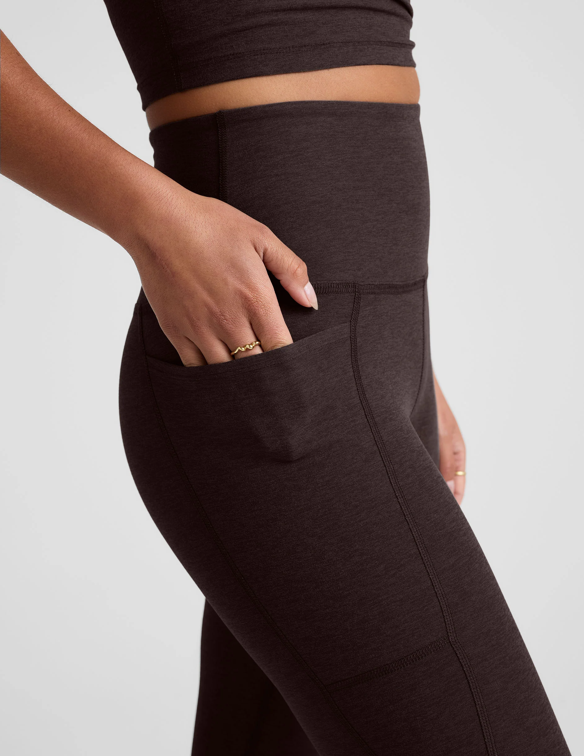 Spacedye™ Out Of Pocket High Waisted Capri Legging - Image 2