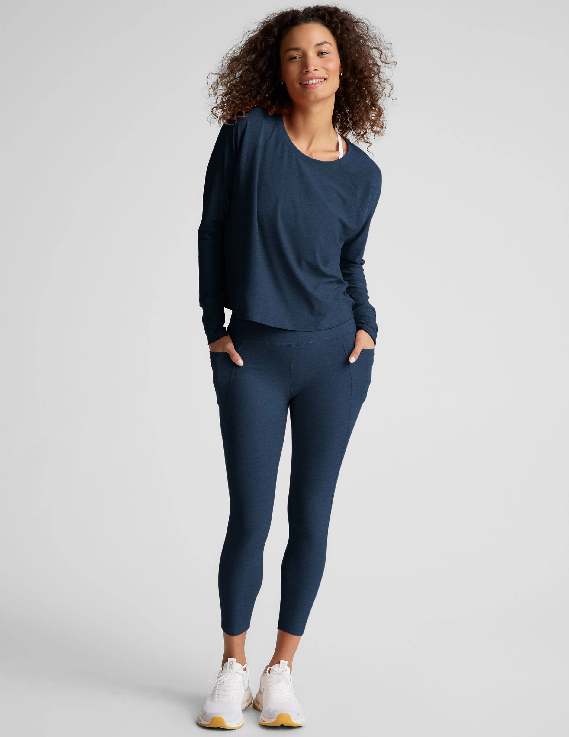 Spacedye™ Out Of Pocket High Waisted Capri Legging - Image 5