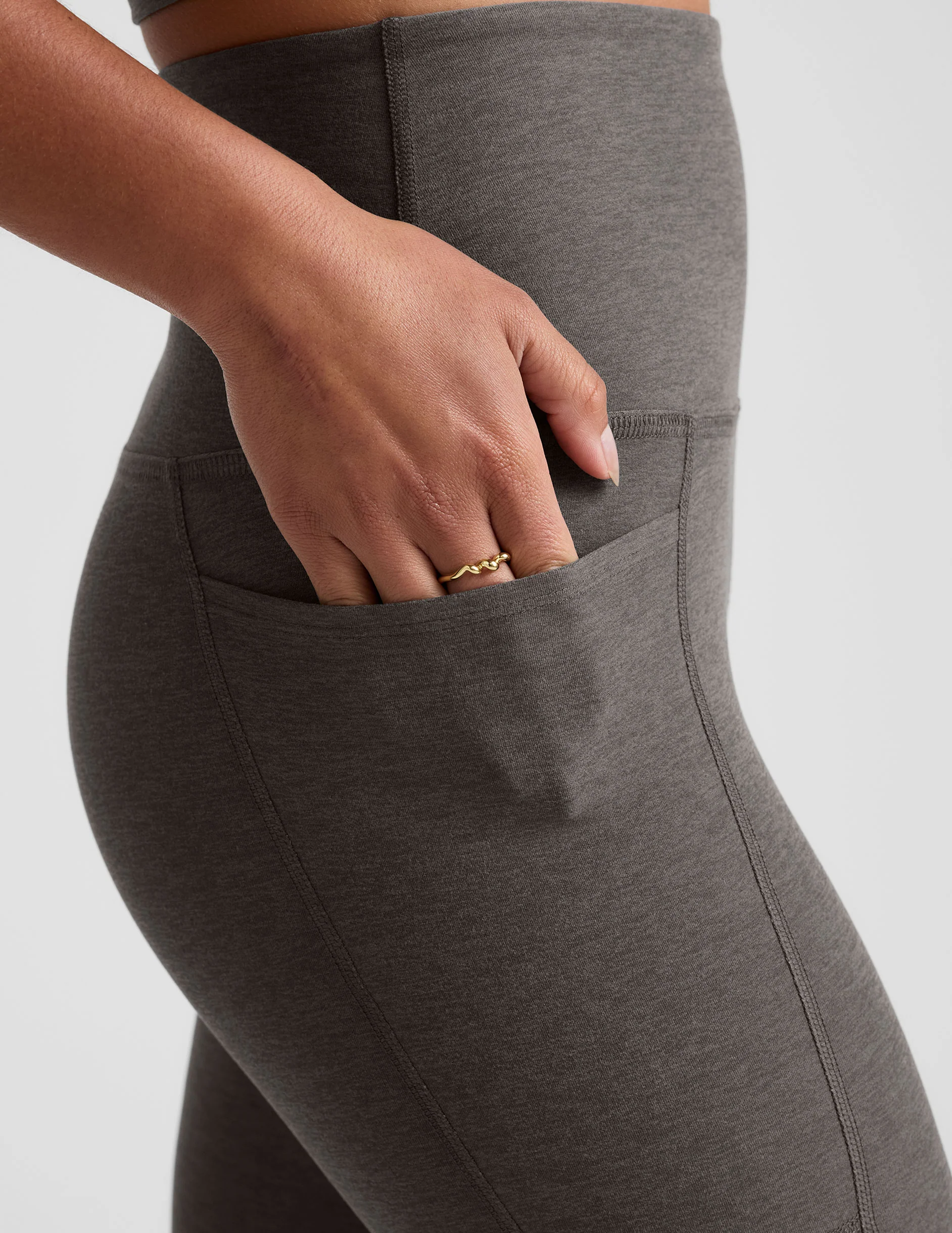 Spacedye™ Out Of Pocket High Waisted Capri Legging - Image 2