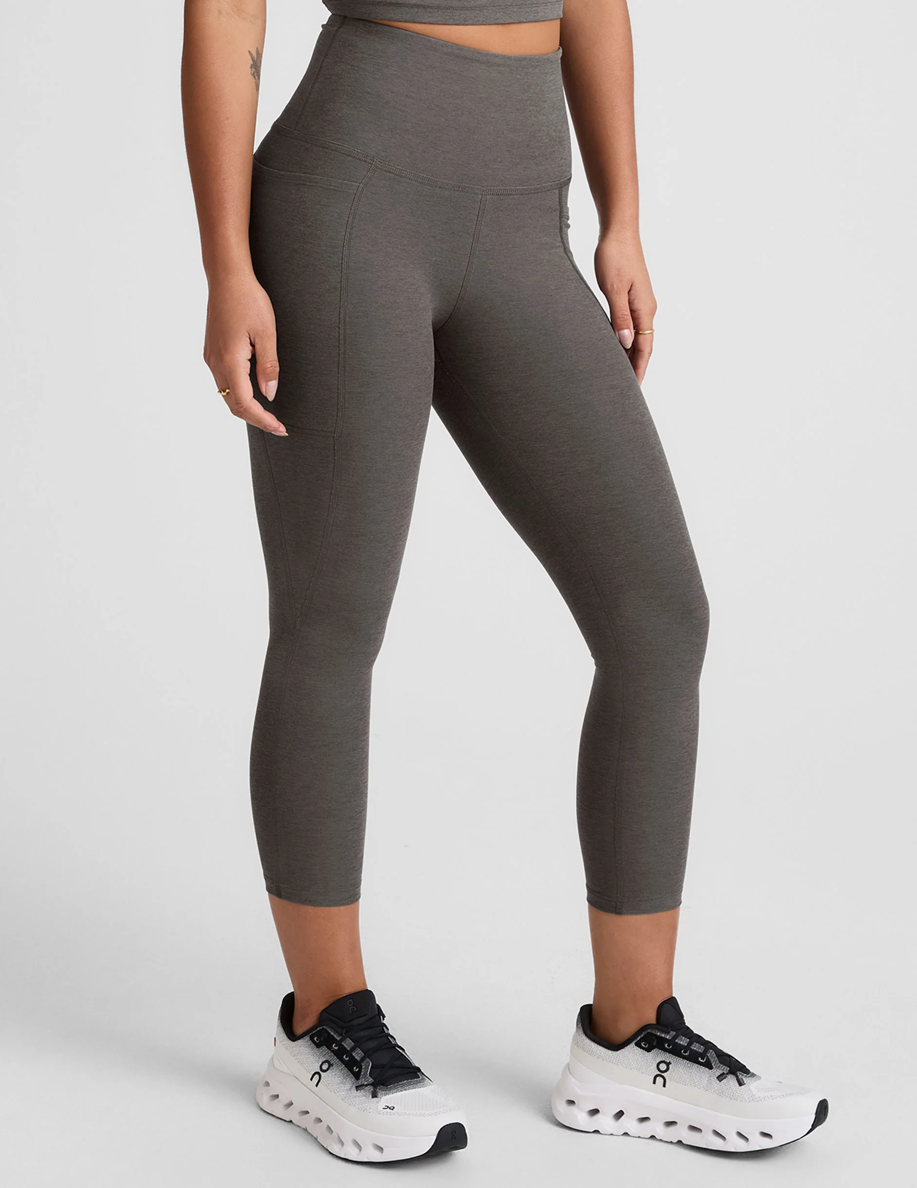 Spacedye™ Out Of Pocket High Waisted Capri Legging - Image 4