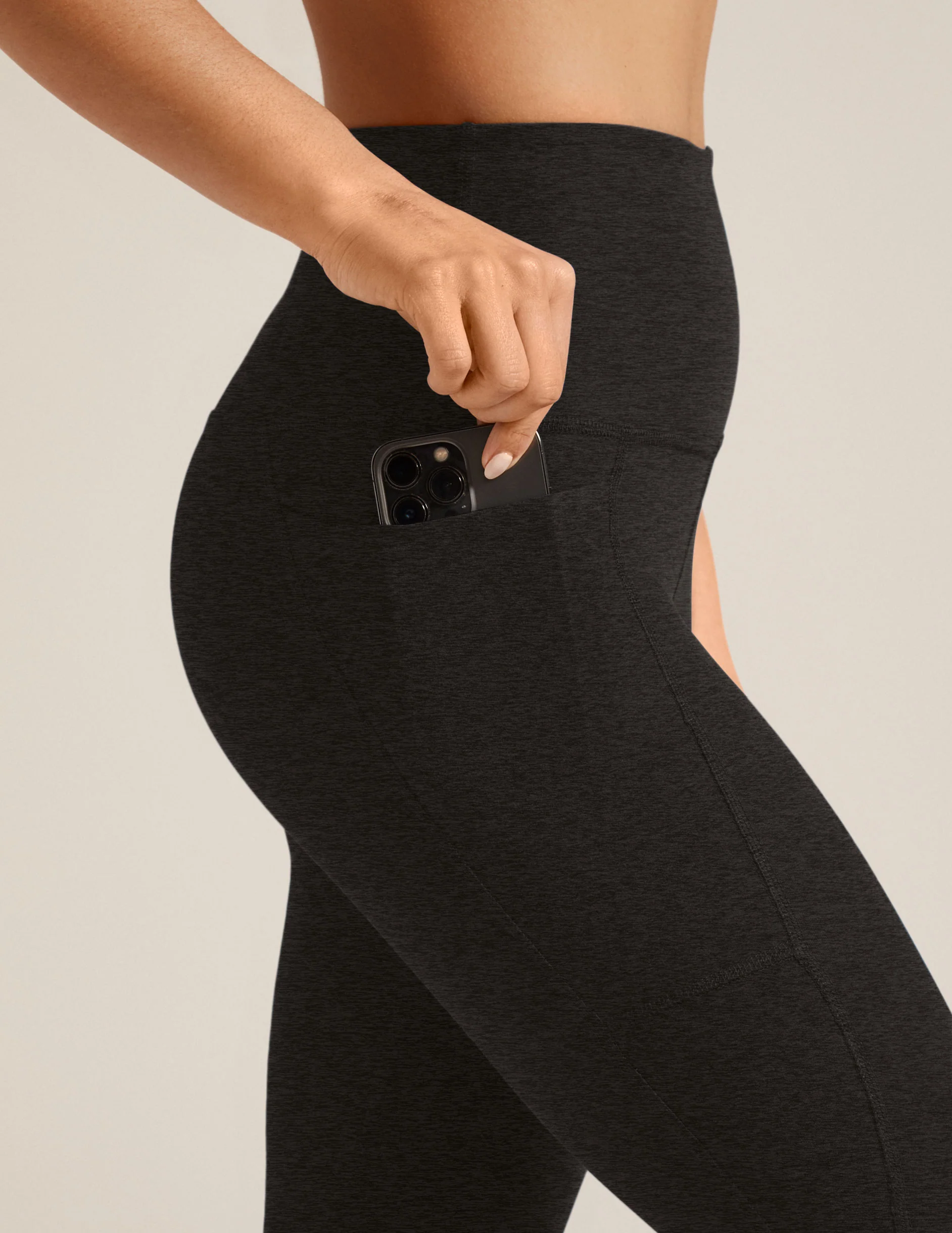 Spacedye™ Out Of Pocket High Waisted Capri Legging - Image 3
