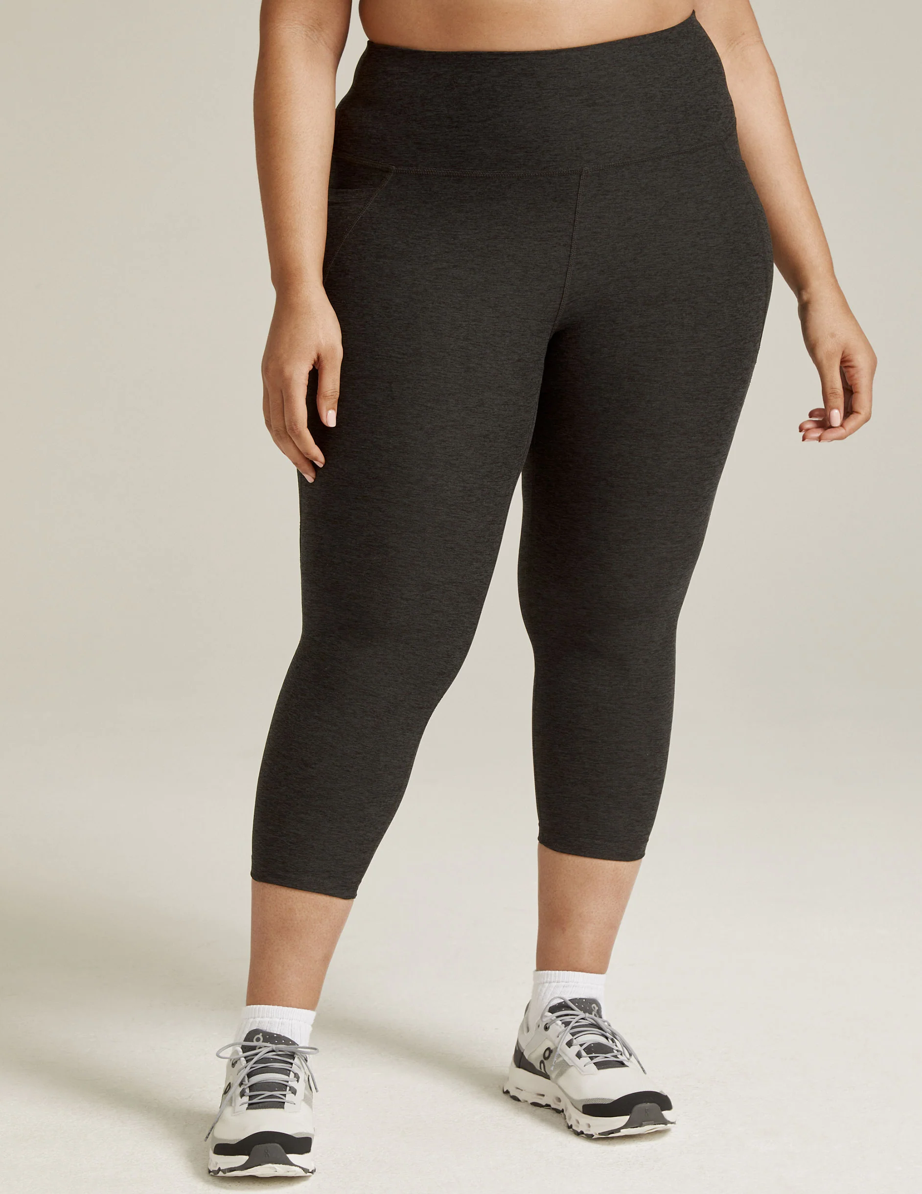 Spacedye™ Out Of Pocket High Waisted Capri Legging - Image 7