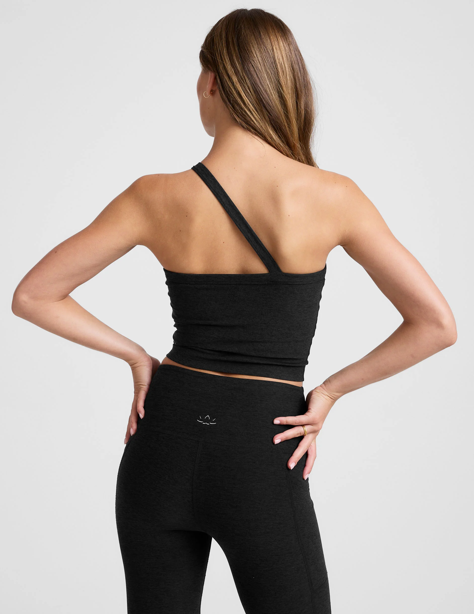 Spacedye™ Outset One Shoulder Cropped Tank - Image 2