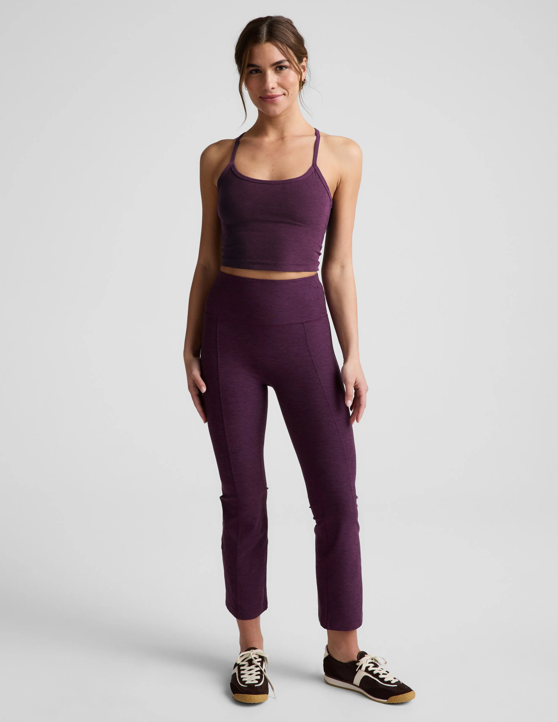 Spacedye™ Pintuck Kick Flare High Waisted Pant - Image 2