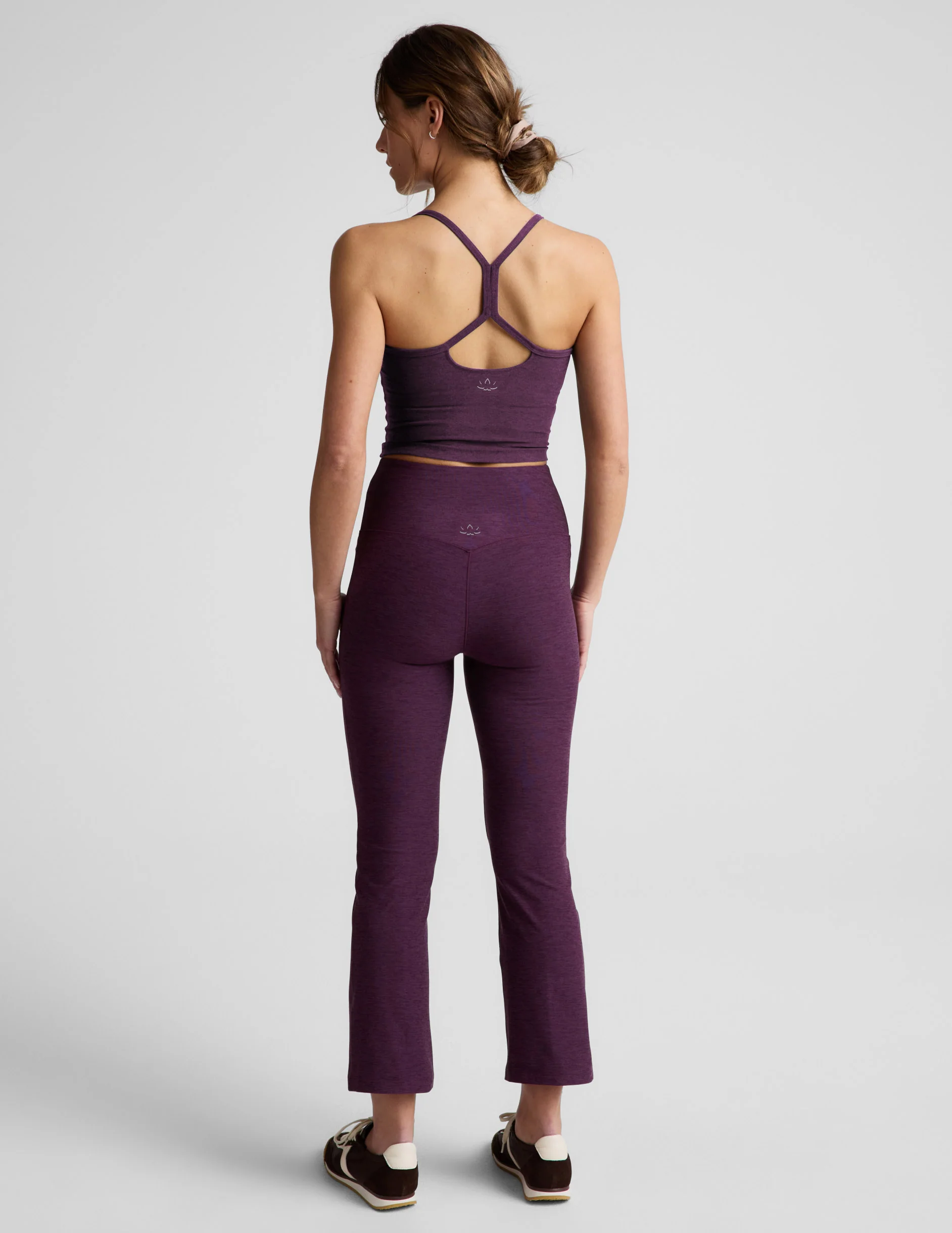 Spacedye™ Pintuck Kick Flare High Waisted Pant - Image 3