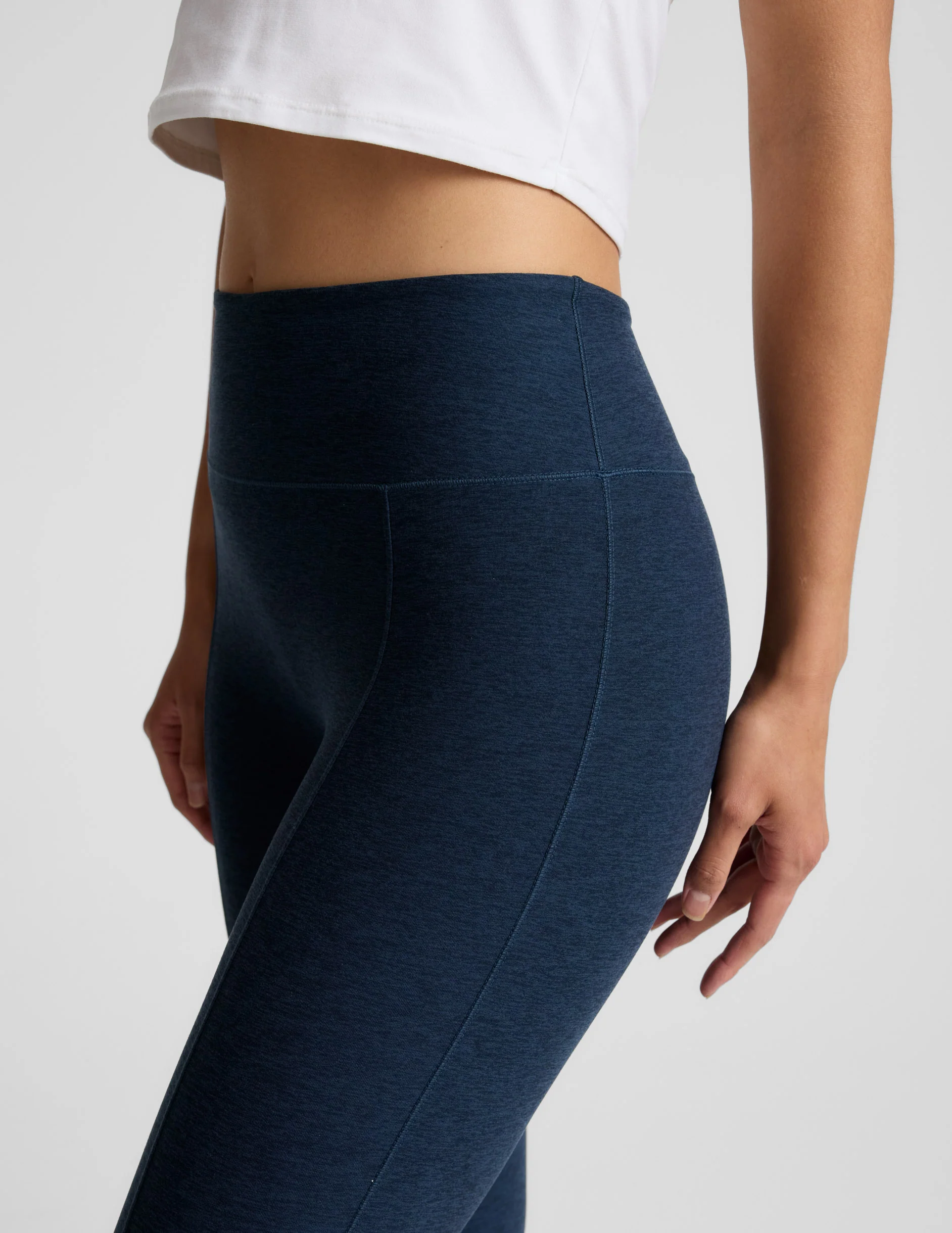 Spacedye™ Pintuck Kick Flare High Waisted Pant - Image 3