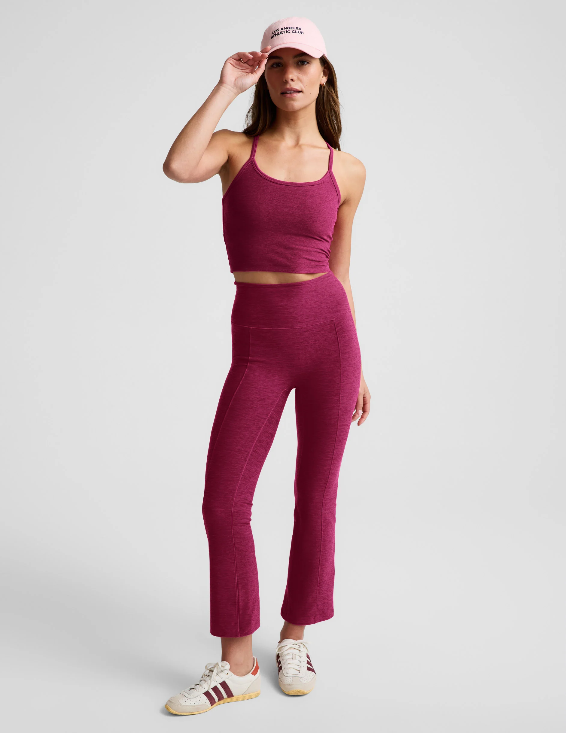 Spacedye™ Pintuck Kick Flare High Waisted Pant - Image 3
