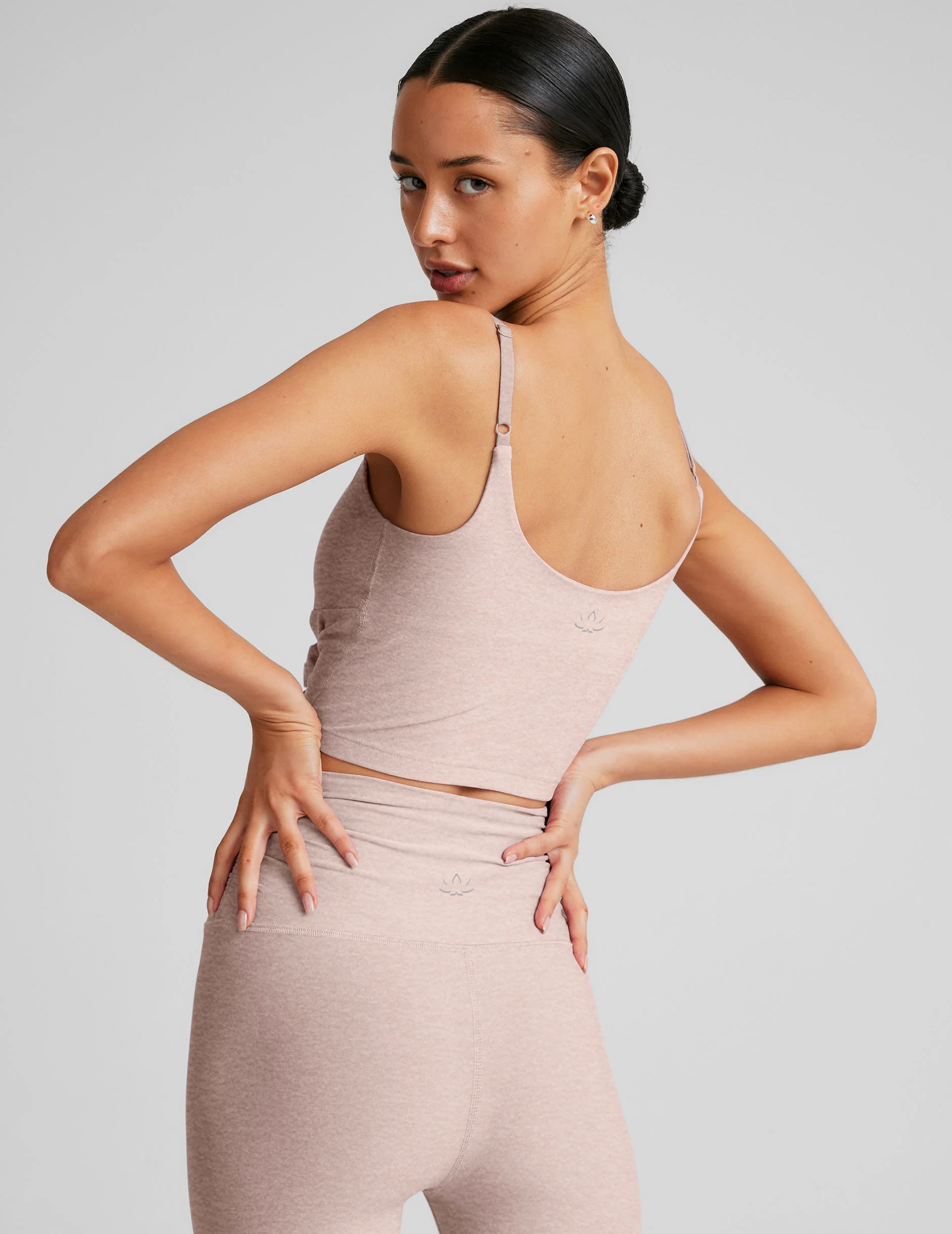 Spacedye™ Raise The Barre Shirred Cropped Tank - Image 4