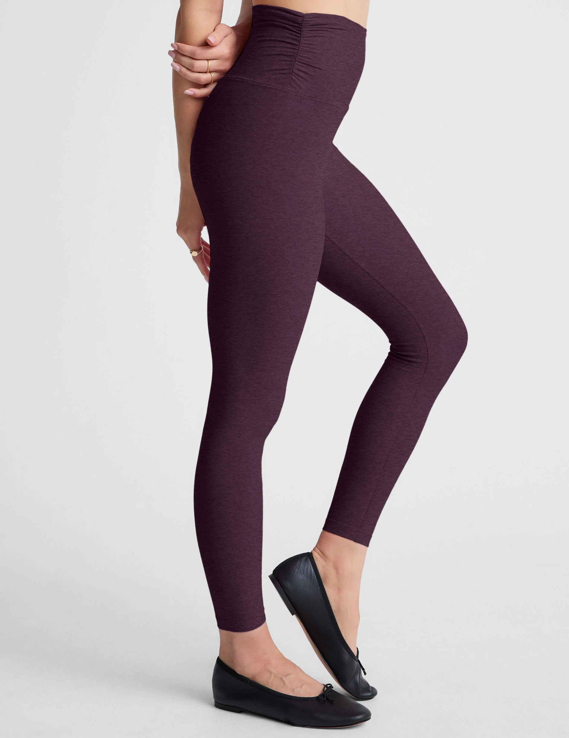 Spacedye™ Raise The Barre Shirred Legging - Image 4
