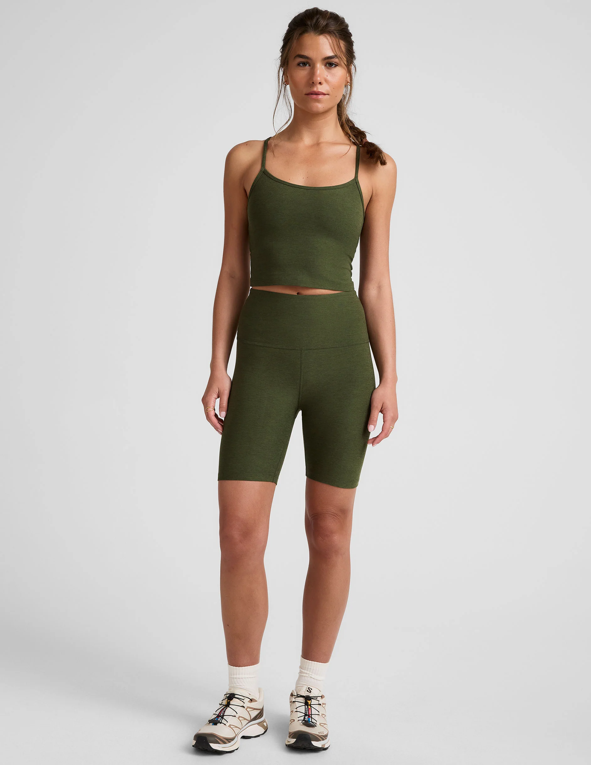Spacedye™ Slim Racerback Cropped Tank - Image 4