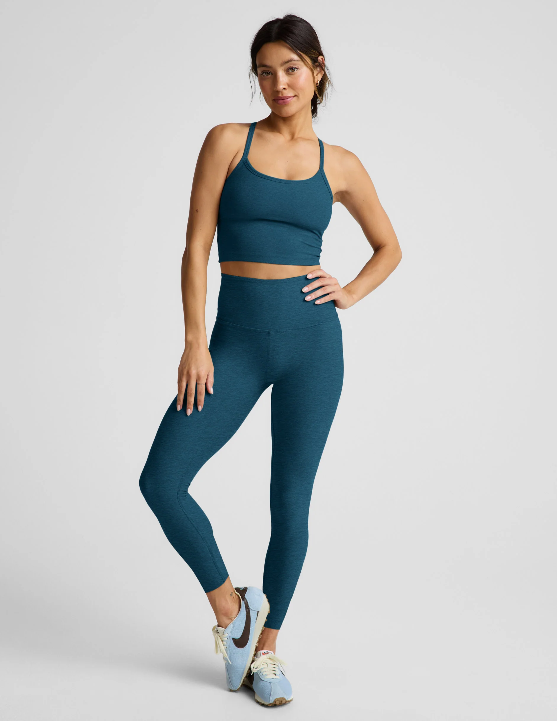 Spacedye™ Slim Racerback Cropped Tank - Image 2
