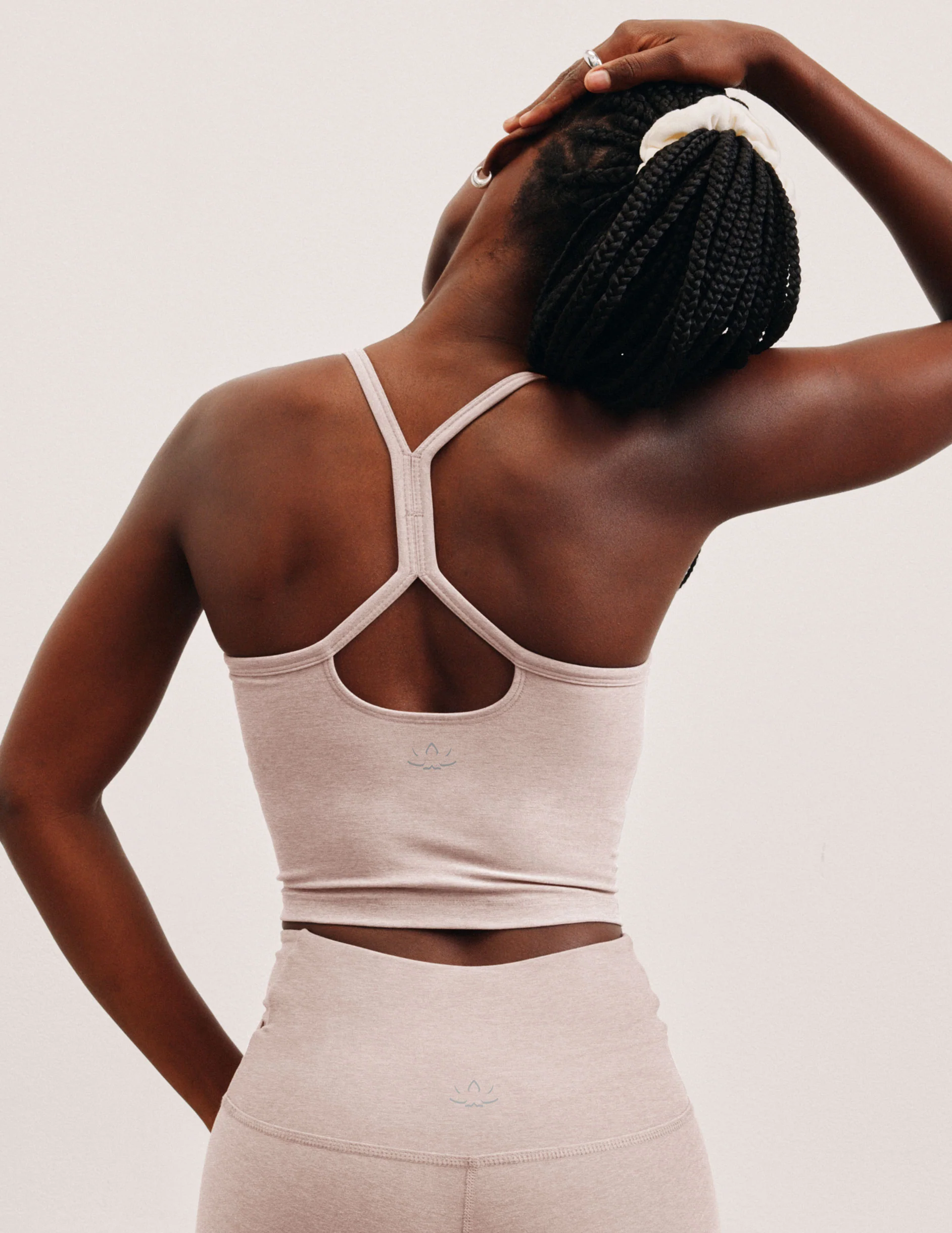 Spacedye™ Slim Racerback Cropped Tank - Image 2