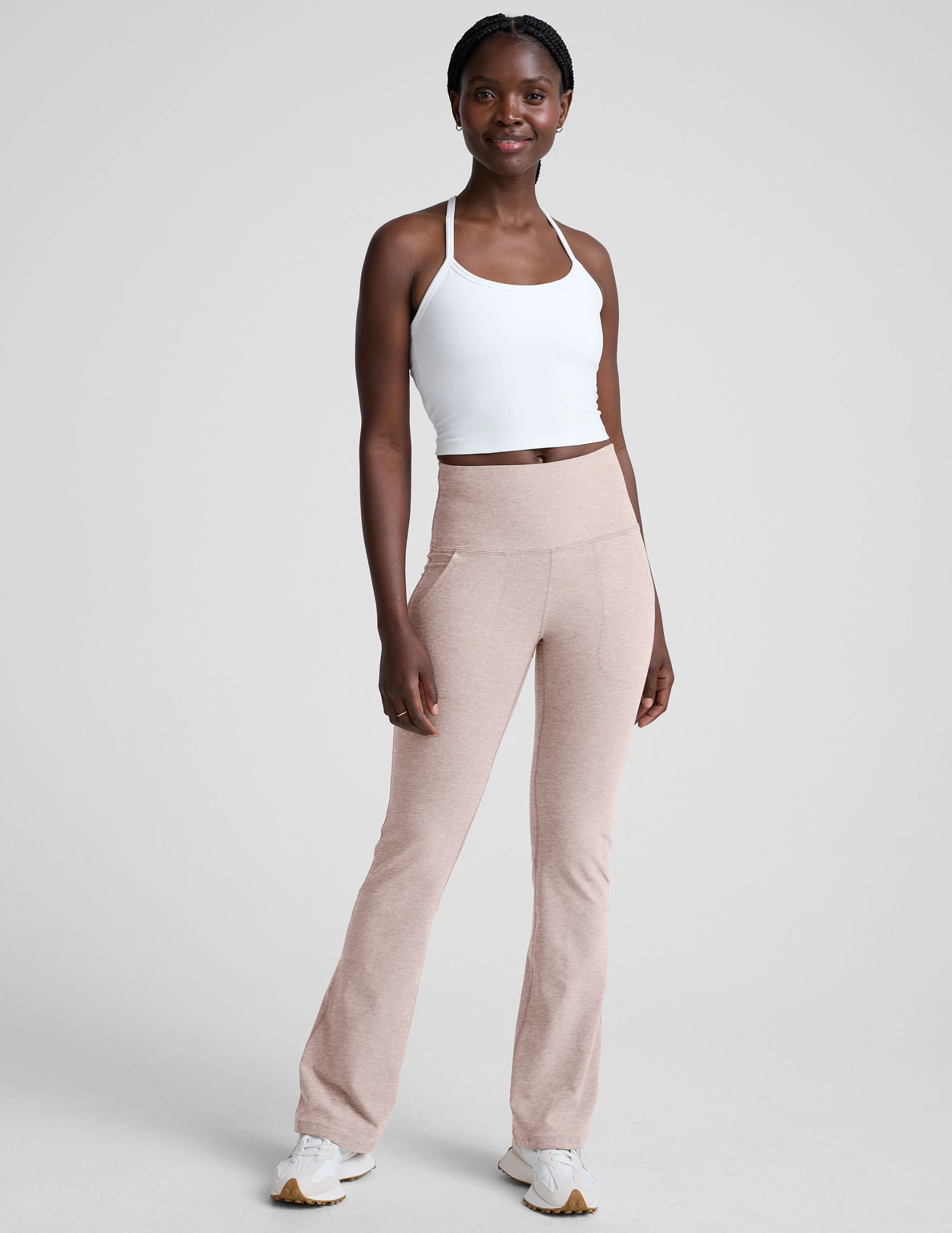 Spacedye™ Slim Racerback Cropped Tank - Image 4