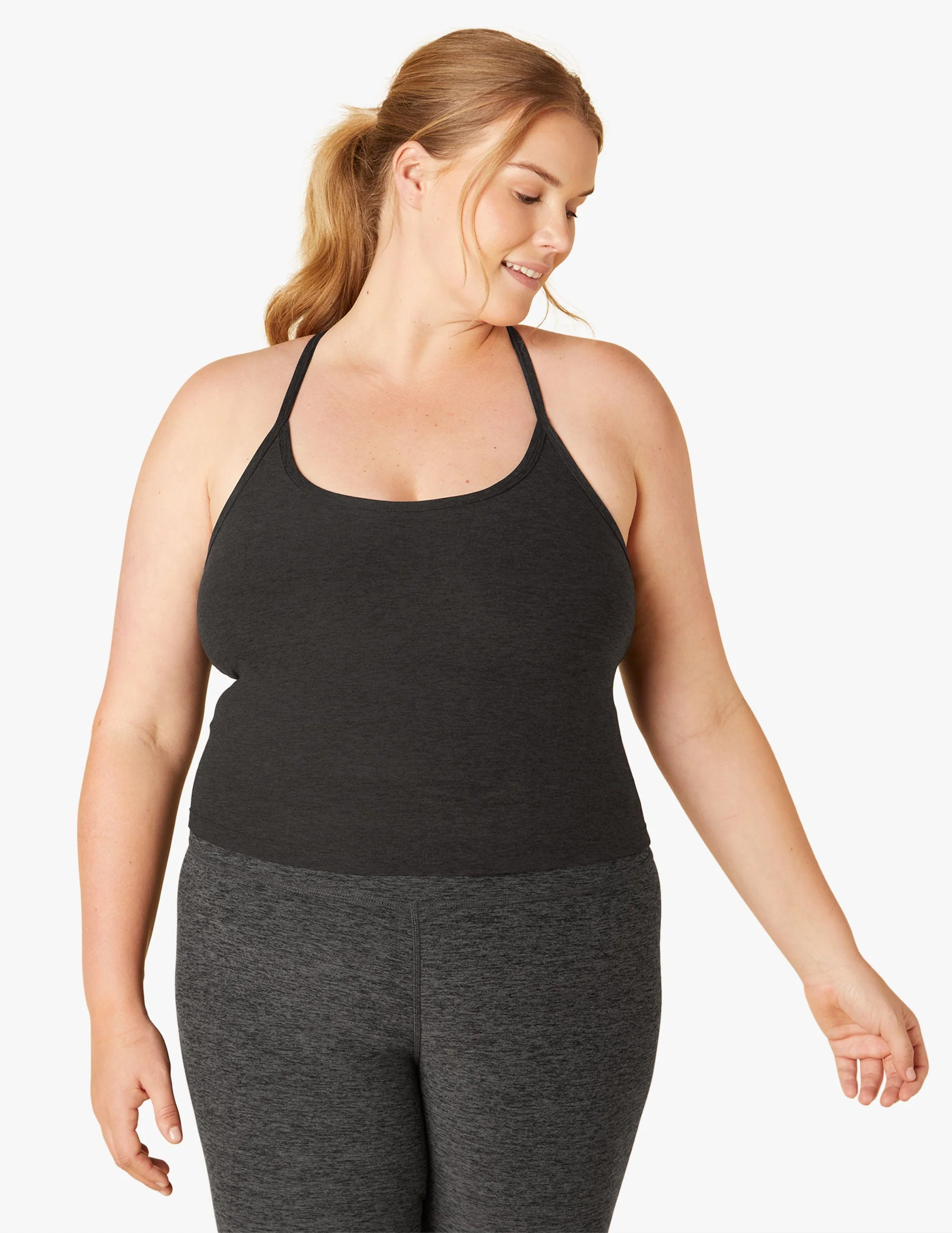 Spacedye™ Slim Racerback Cropped Tank - Image 10