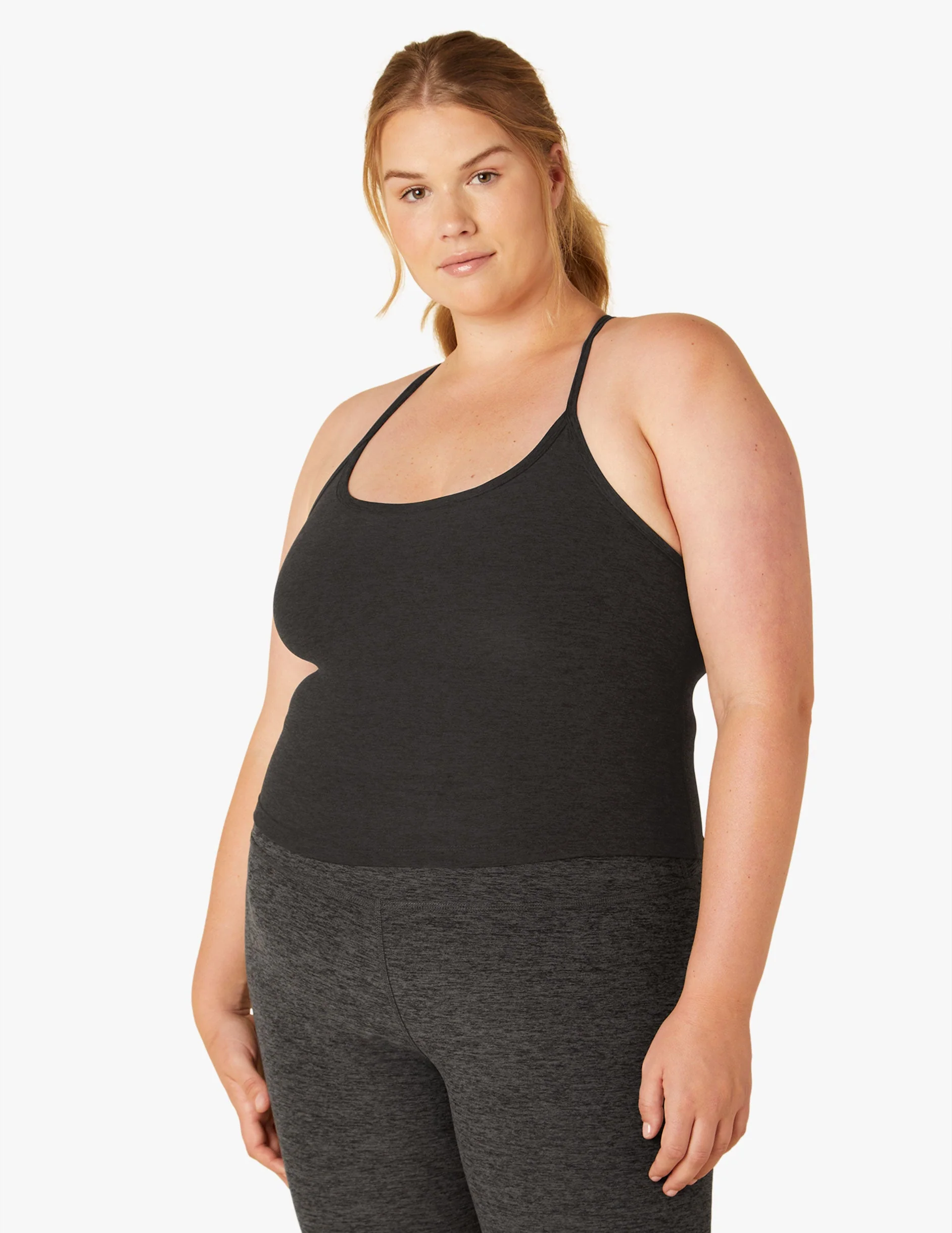 Spacedye™ Slim Racerback Cropped Tank - Image 11
