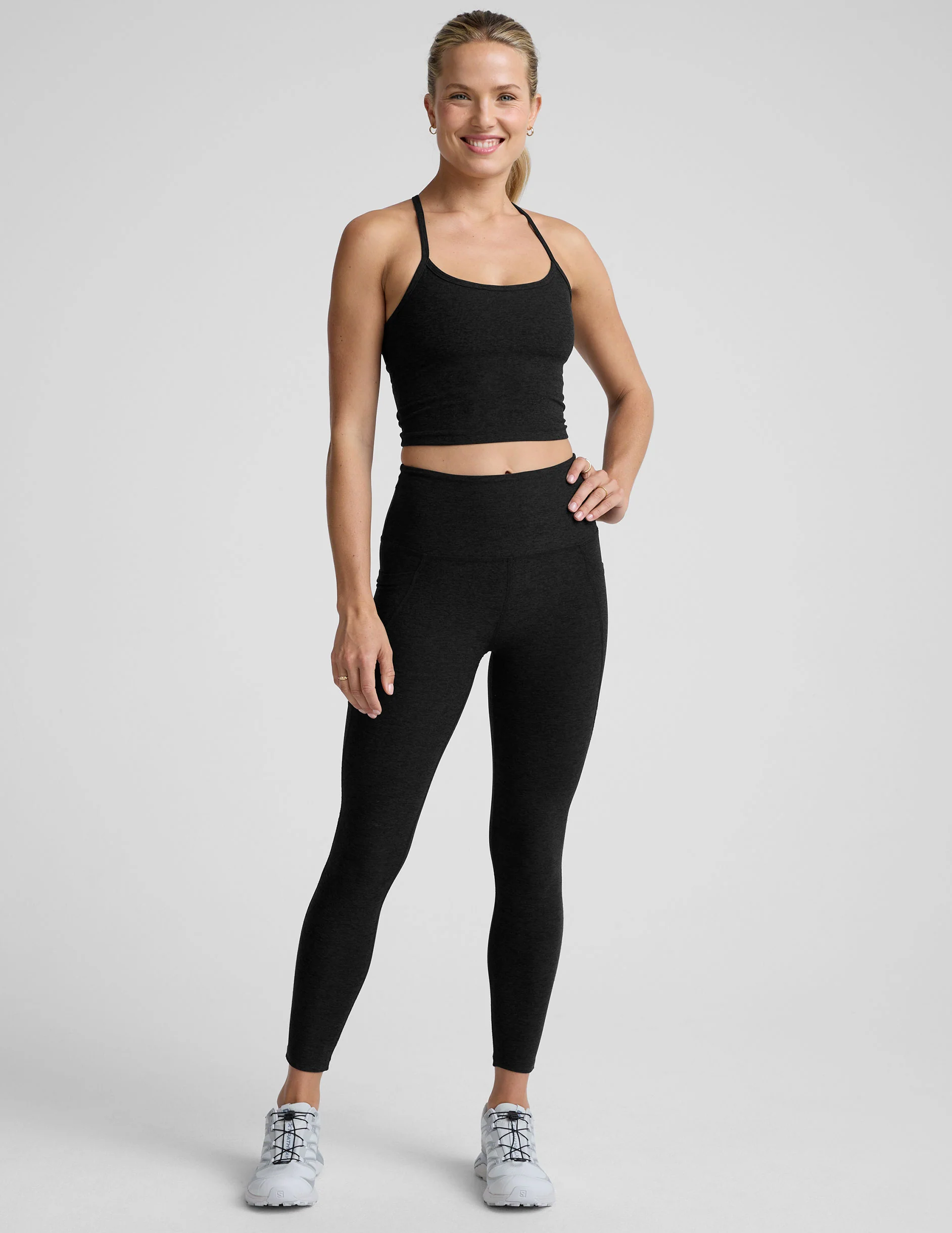 Spacedye™ Slim Racerback Cropped Tank - Image 8