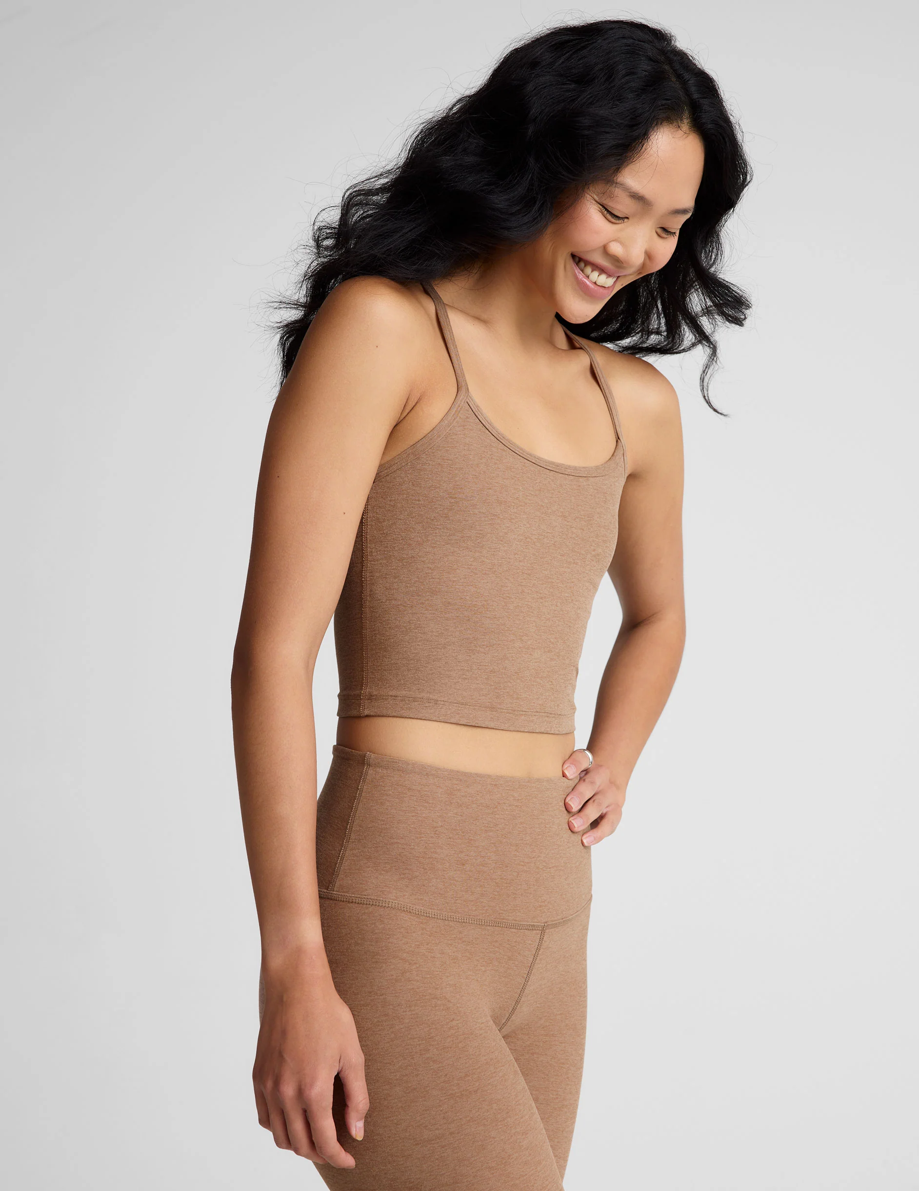 Spacedye™ Slim Racerback Cropped Tank - Image 4