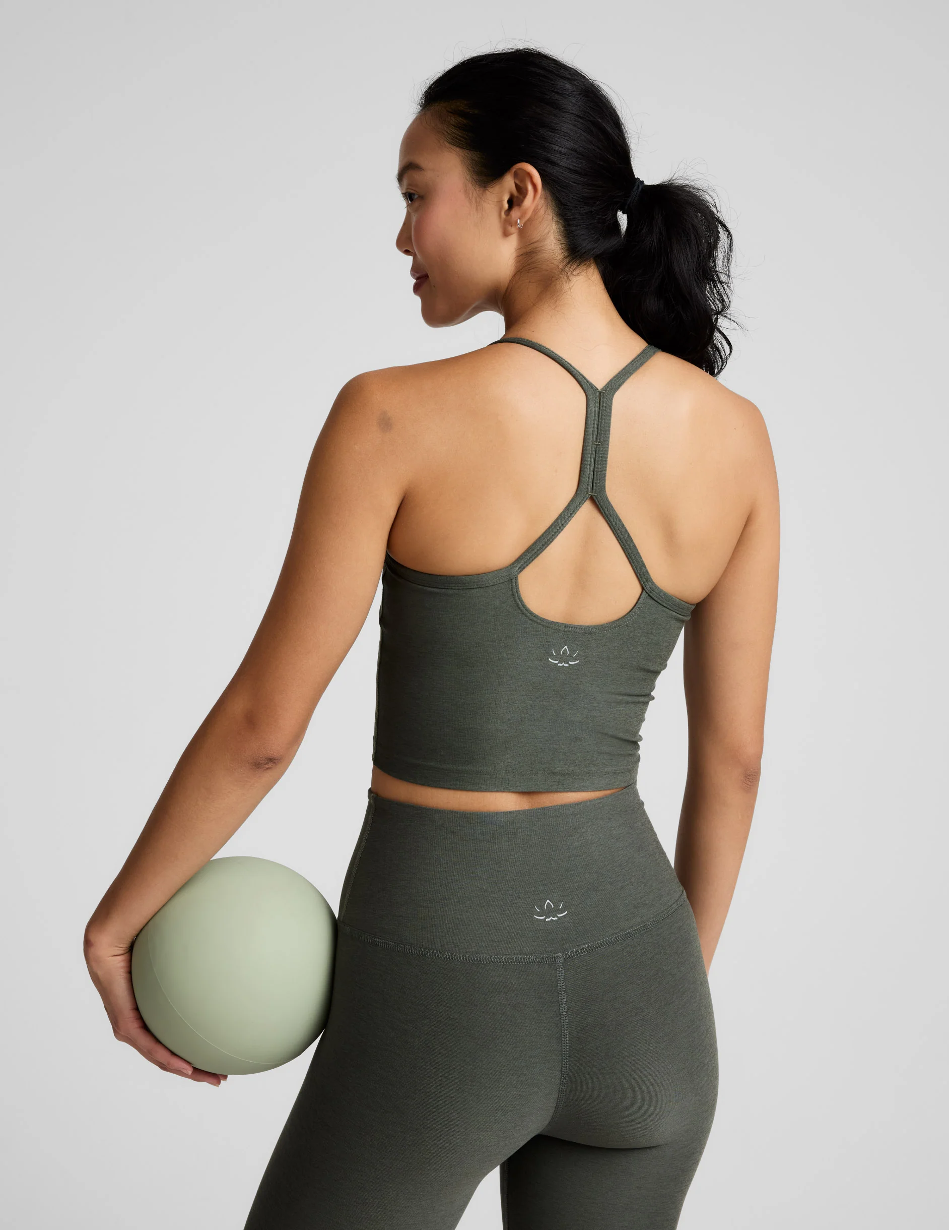 Spacedye™ Slim Racerback Cropped Tank - Image 3