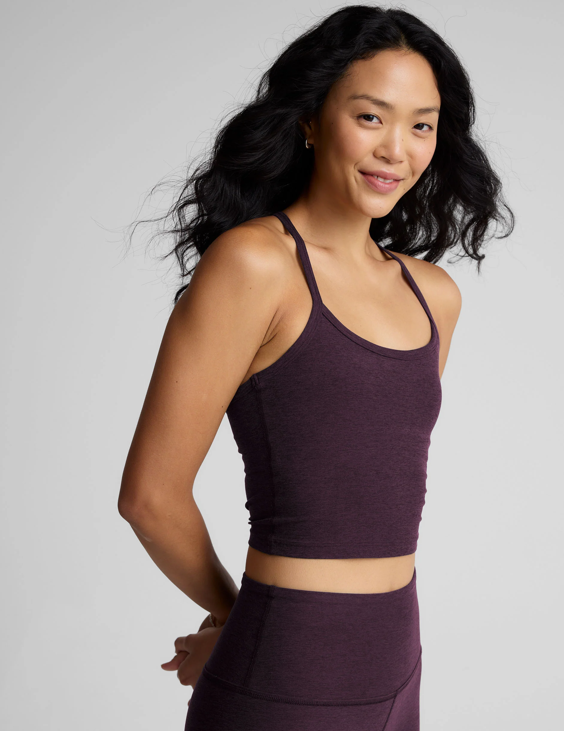 Spacedye™ Slim Racerback Cropped Tank - Image 3