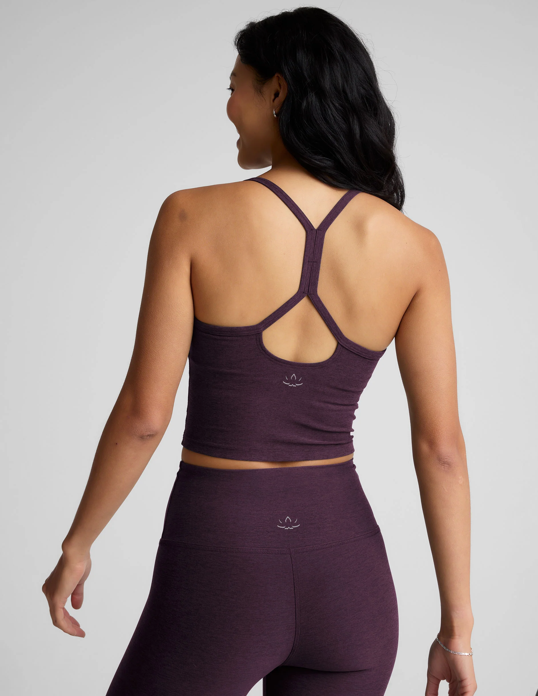Spacedye™ Slim Racerback Cropped Tank - Image 4