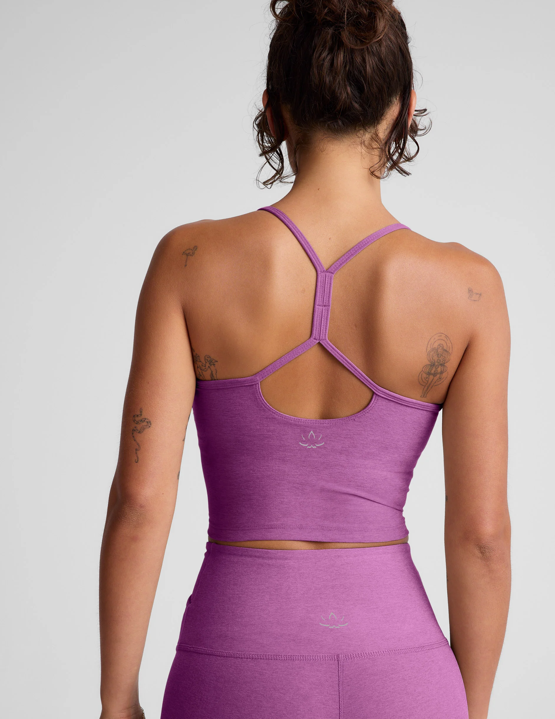 Spacedye™ Slim Racerback Cropped Tank - Image 6