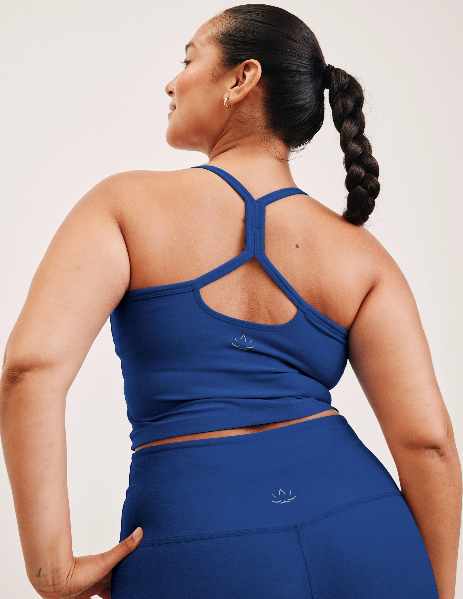 Spacedye™ Slim Racerback Cropped Tank - Image 2