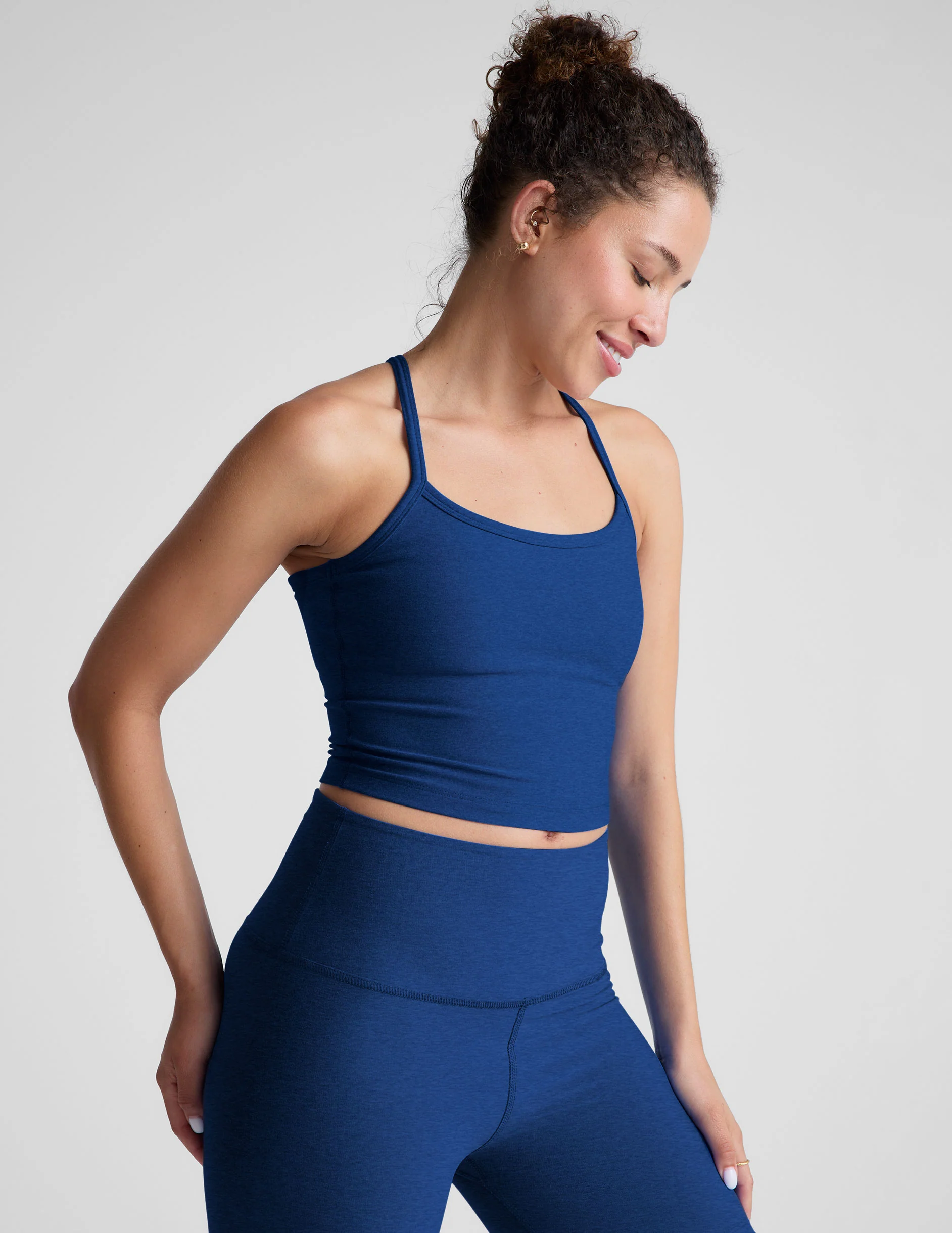 Spacedye™ Slim Racerback Cropped Tank - Image 5