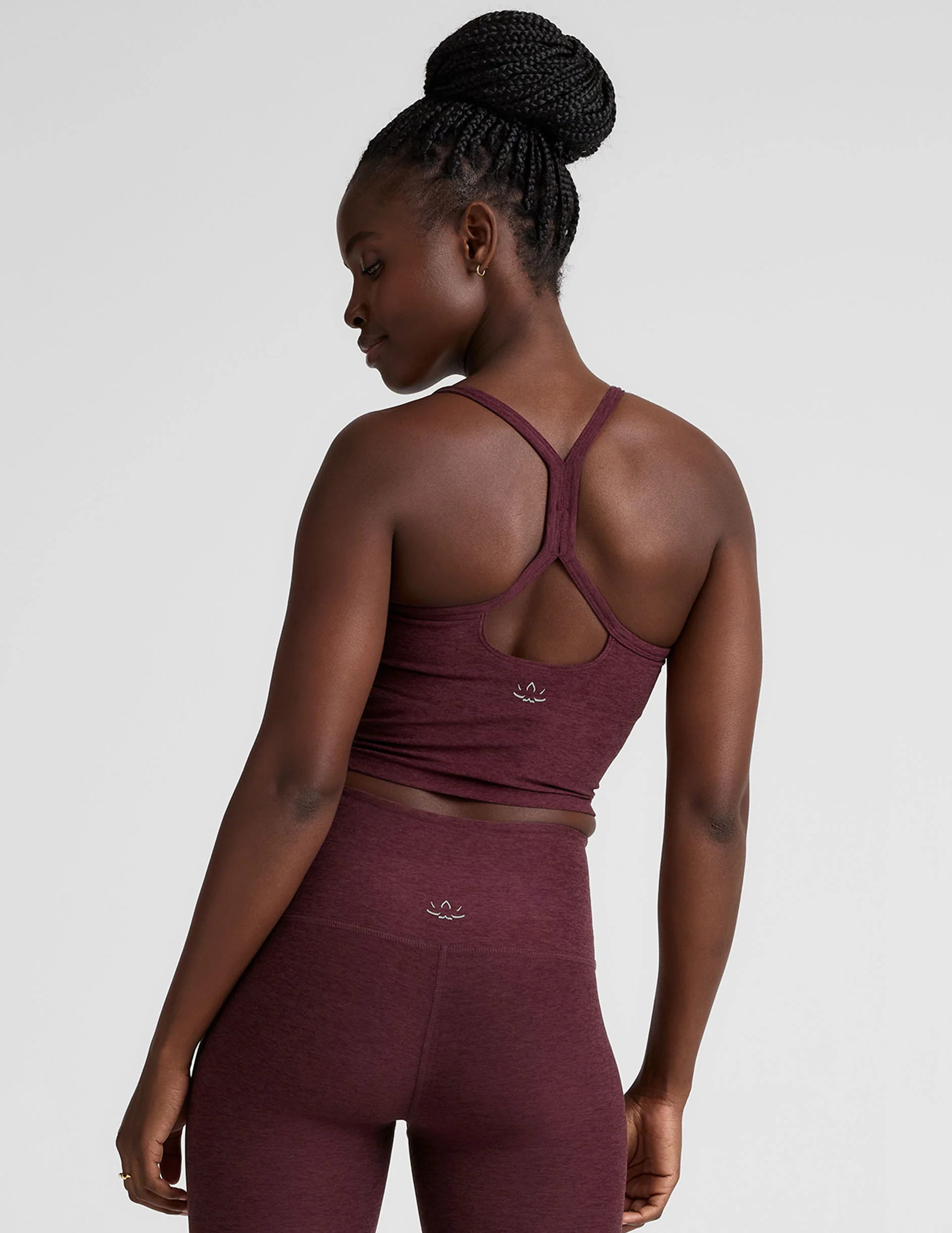 Spacedye™ Slim Racerback Cropped Tank - Image 7