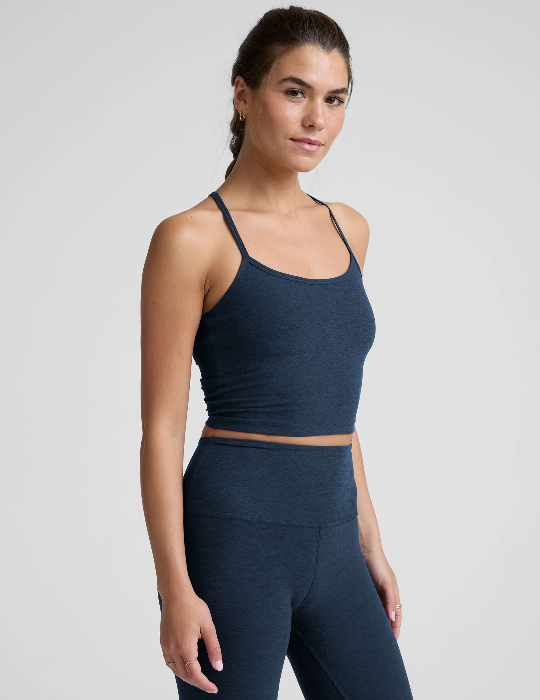 Spacedye™ Slim Racerback Cropped Tank - Image 4