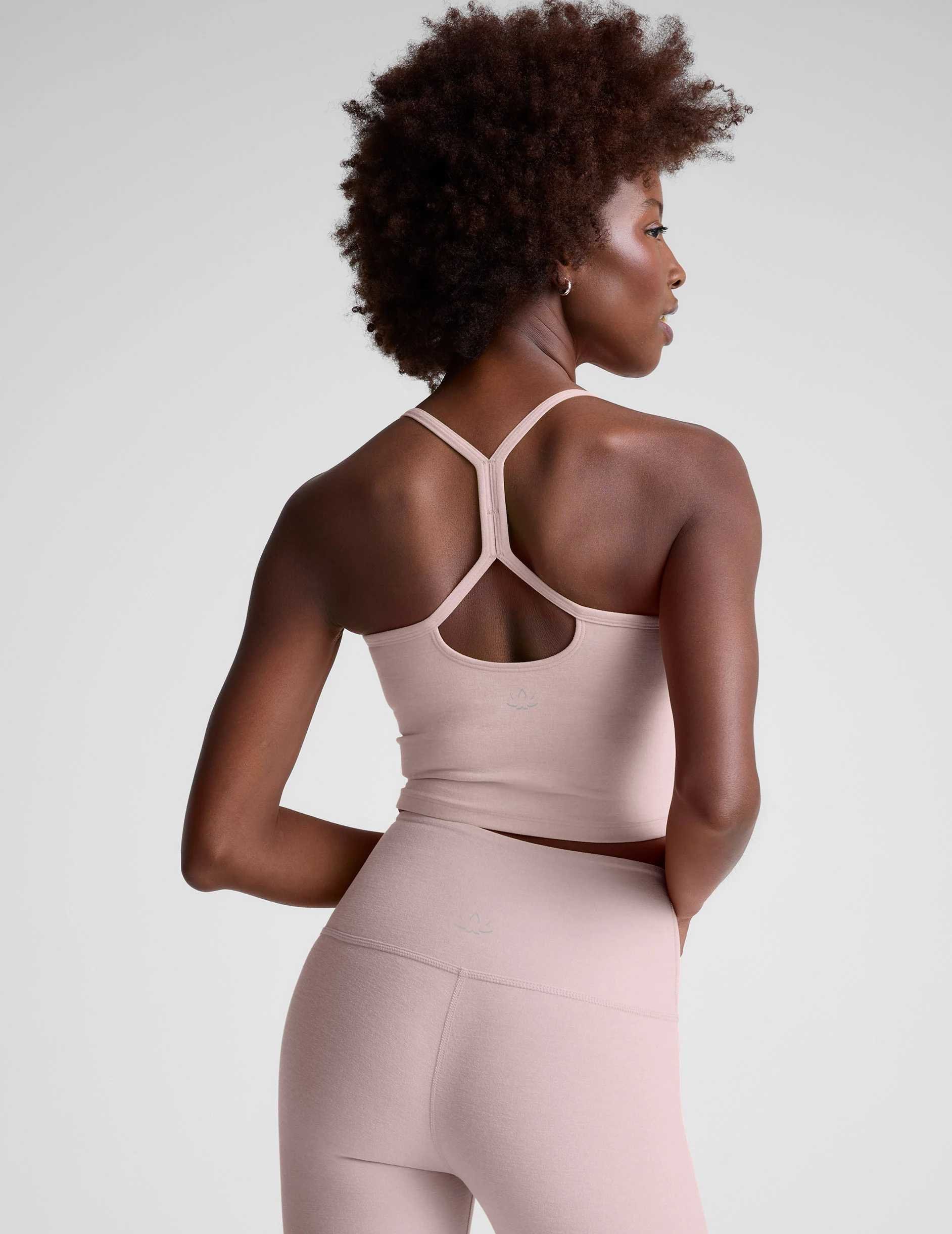 Spacedye™ Slim Racerback Cropped Tank - Image 2