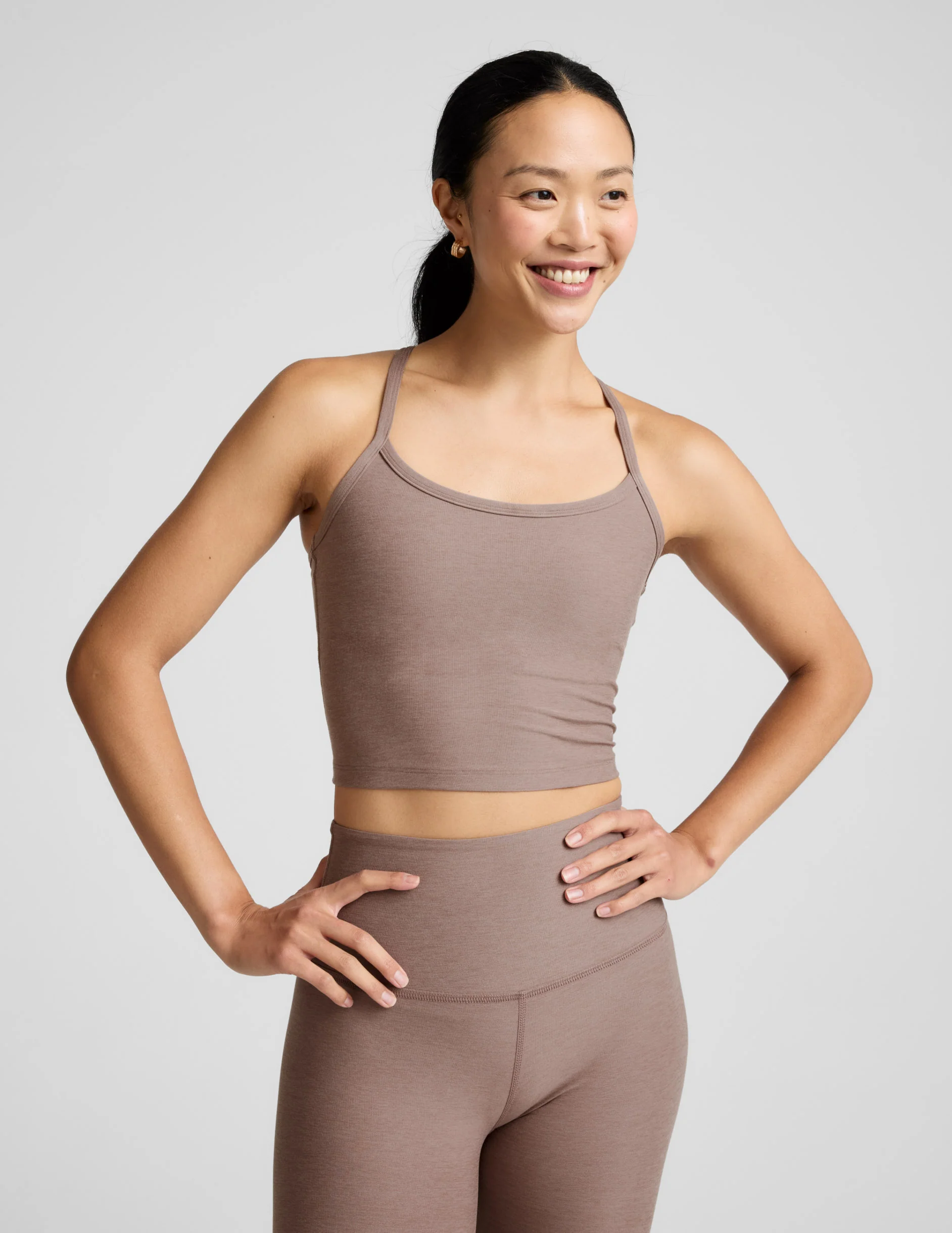 Spacedye™ Slim Racerback Cropped Tank - Image 3