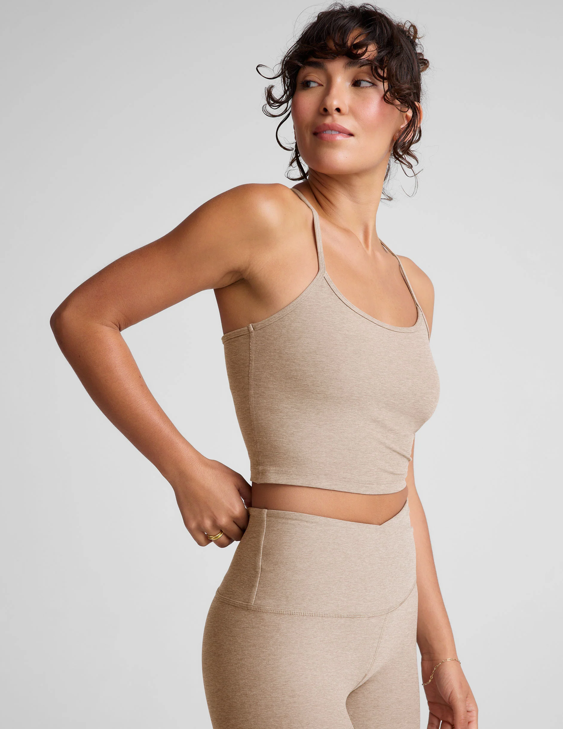 Spacedye™ Slim Racerback Cropped Tank - Image 4