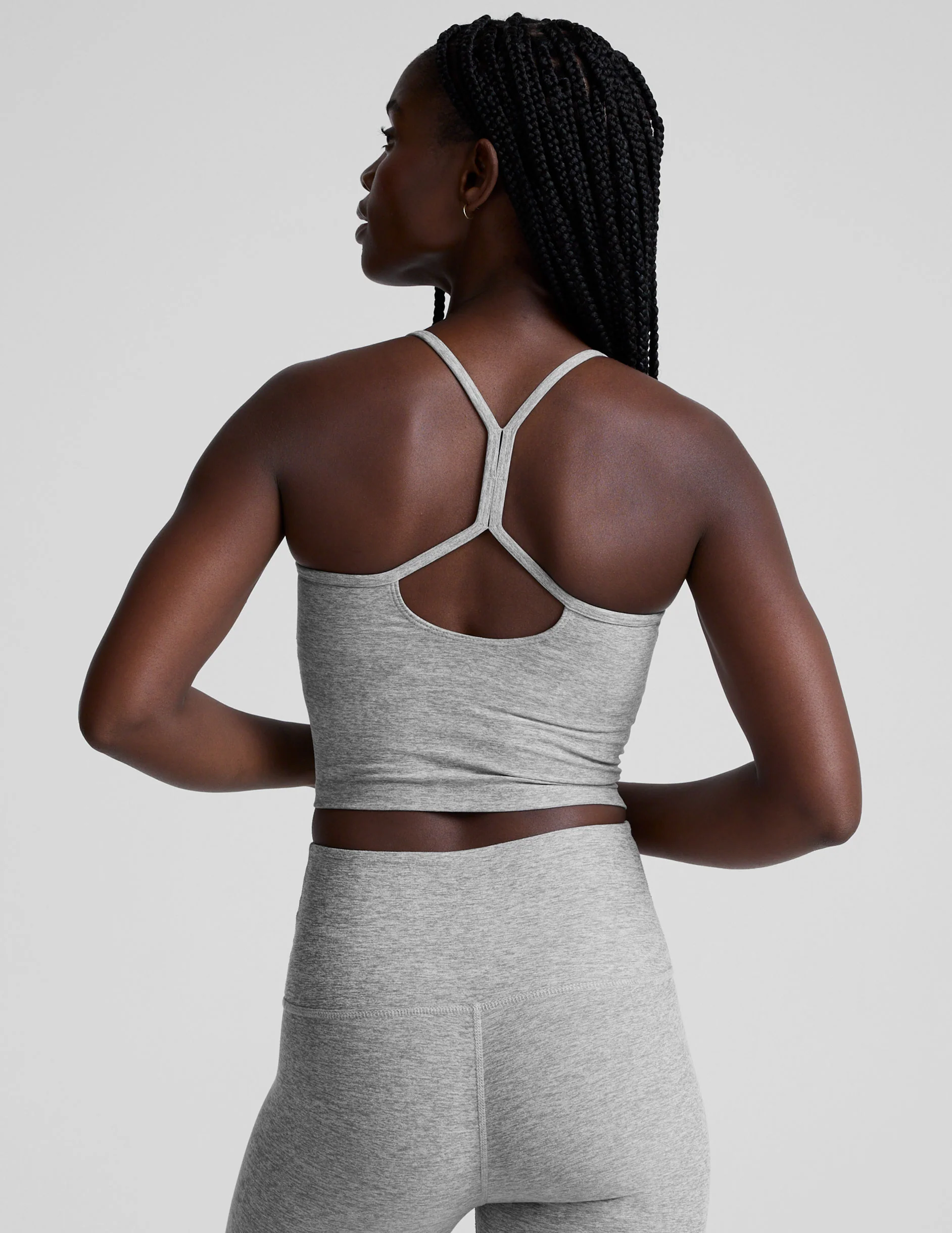Spacedye™ Slim Racerback Cropped Tank - Image 3