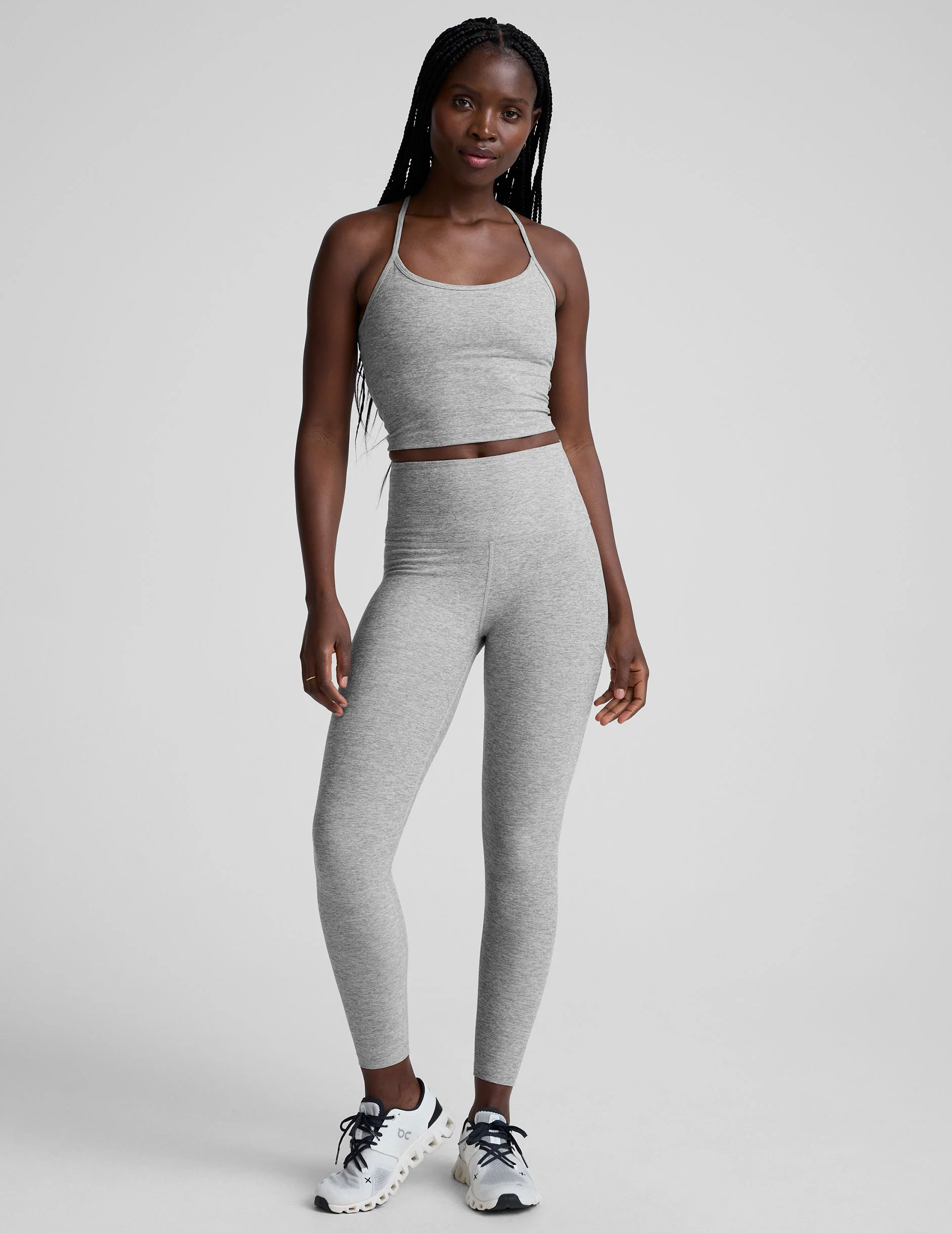 Spacedye™ Slim Racerback Cropped Tank - Image 4