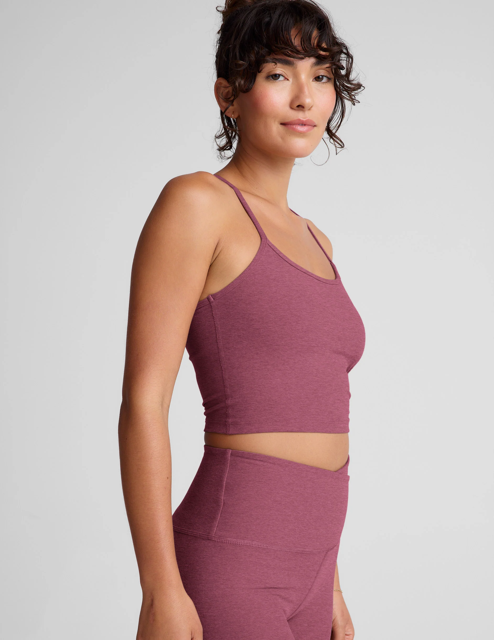 Spacedye™ Slim Racerback Cropped Tank - Image 2