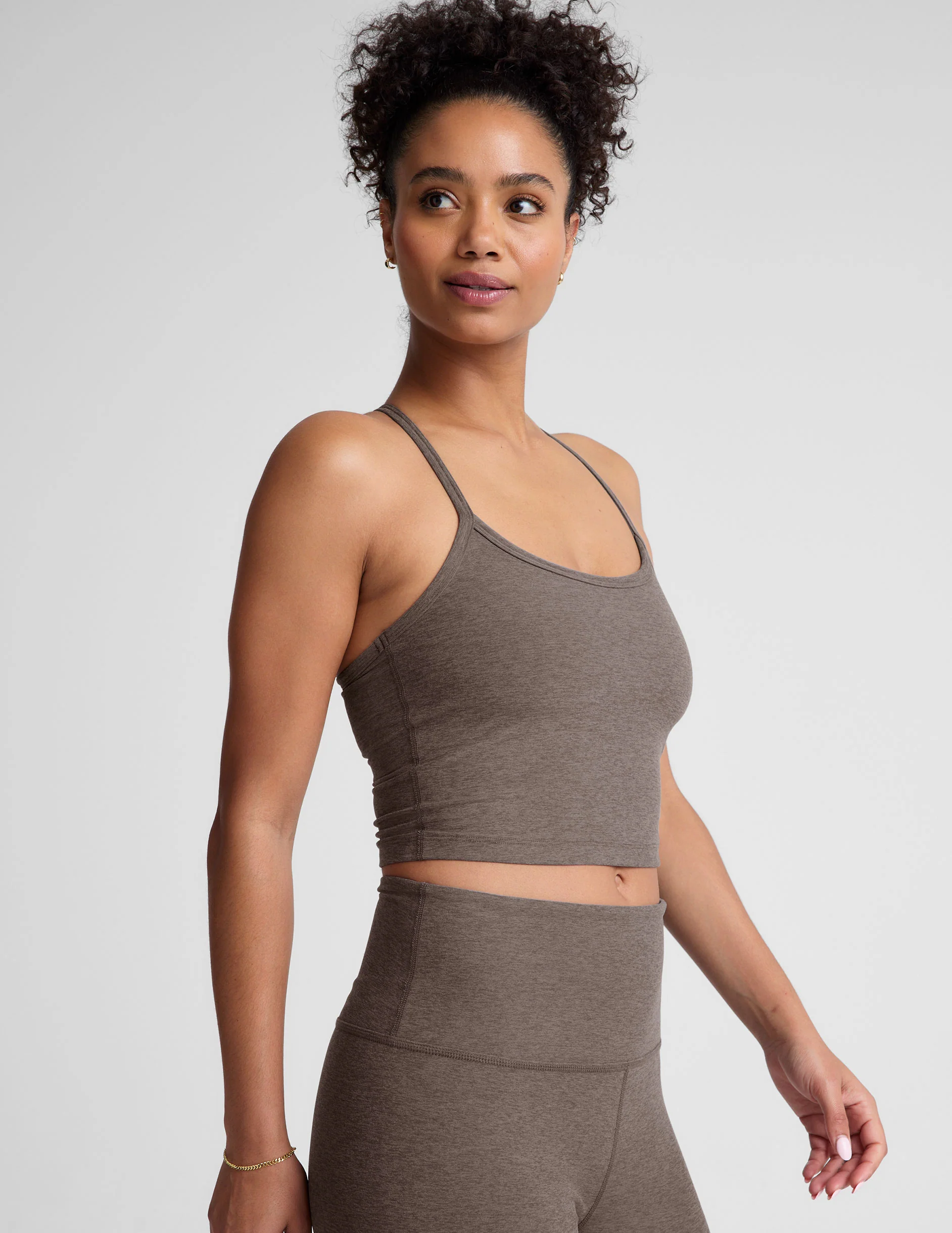 Spacedye™ Slim Racerback Cropped Tank - Image 2