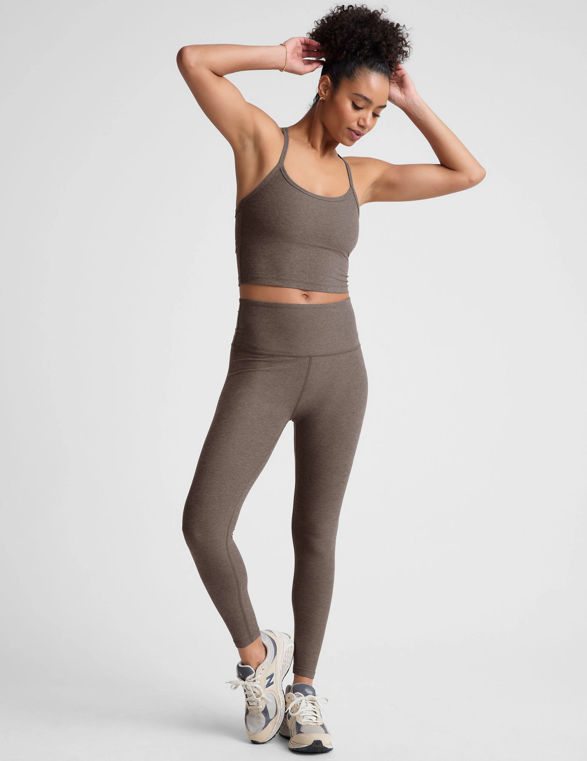 Spacedye™ Slim Racerback Cropped Tank - Image 4