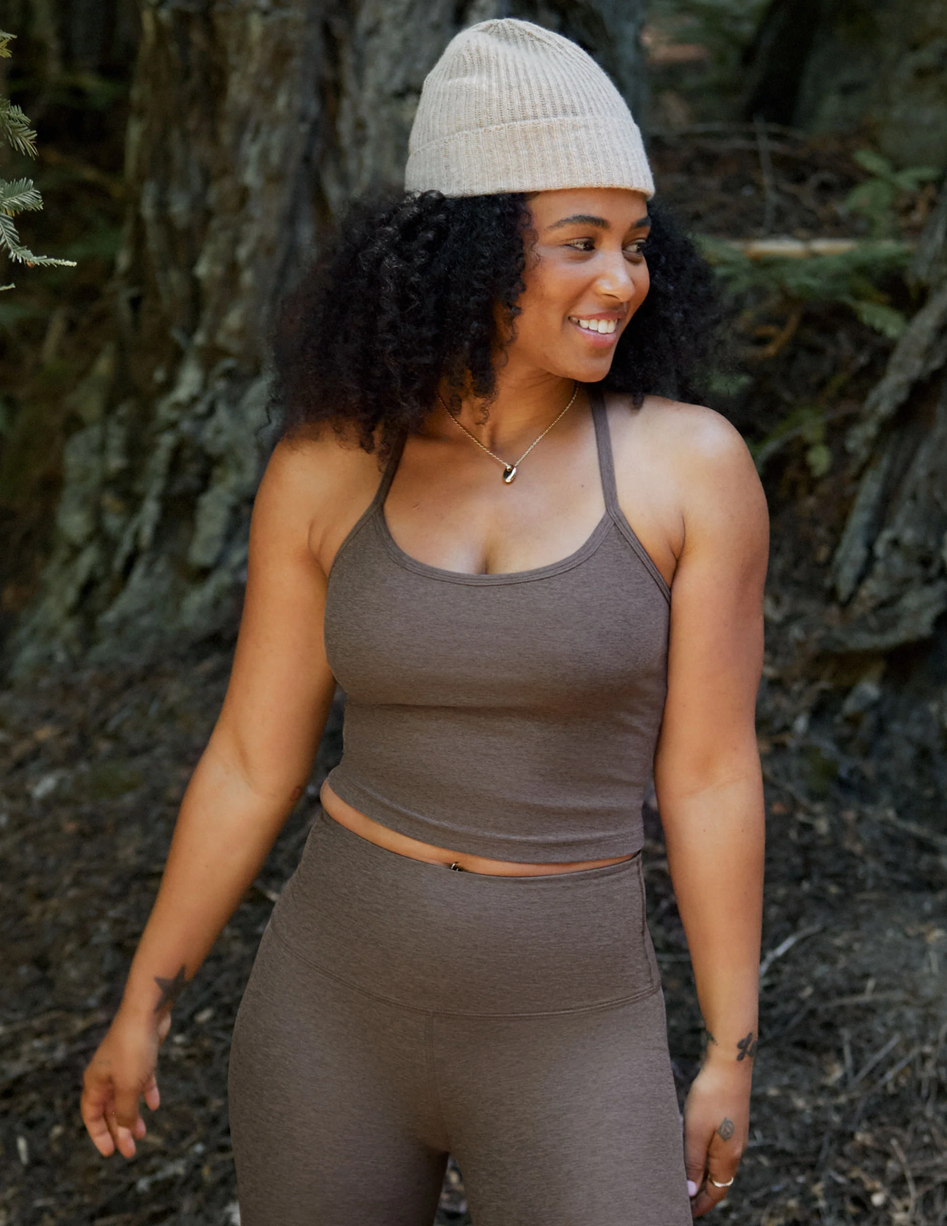 Spacedye™ Slim Racerback Cropped Tank - Image 5