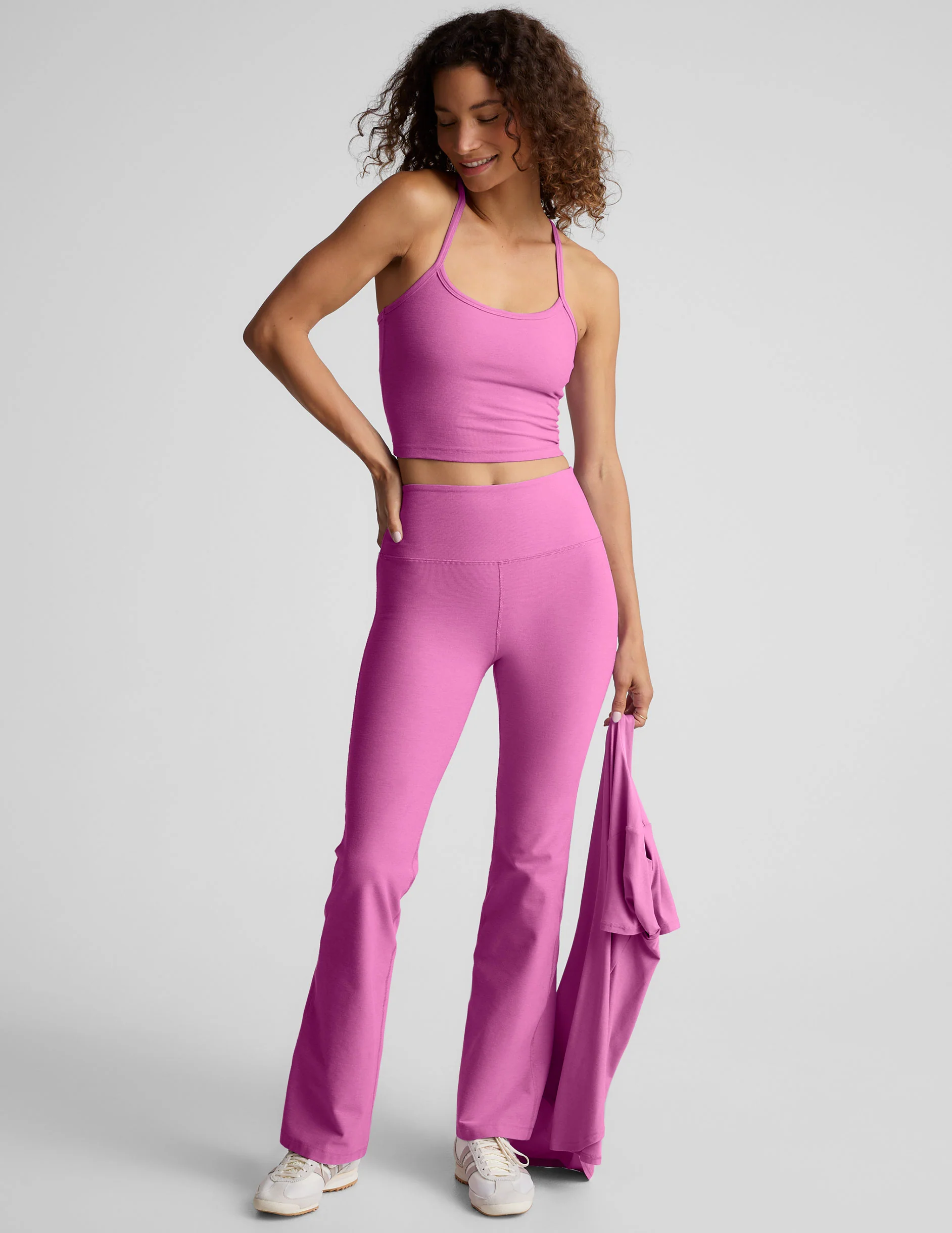 Spacedye™ Slim Racerback Cropped Tank - Image 4