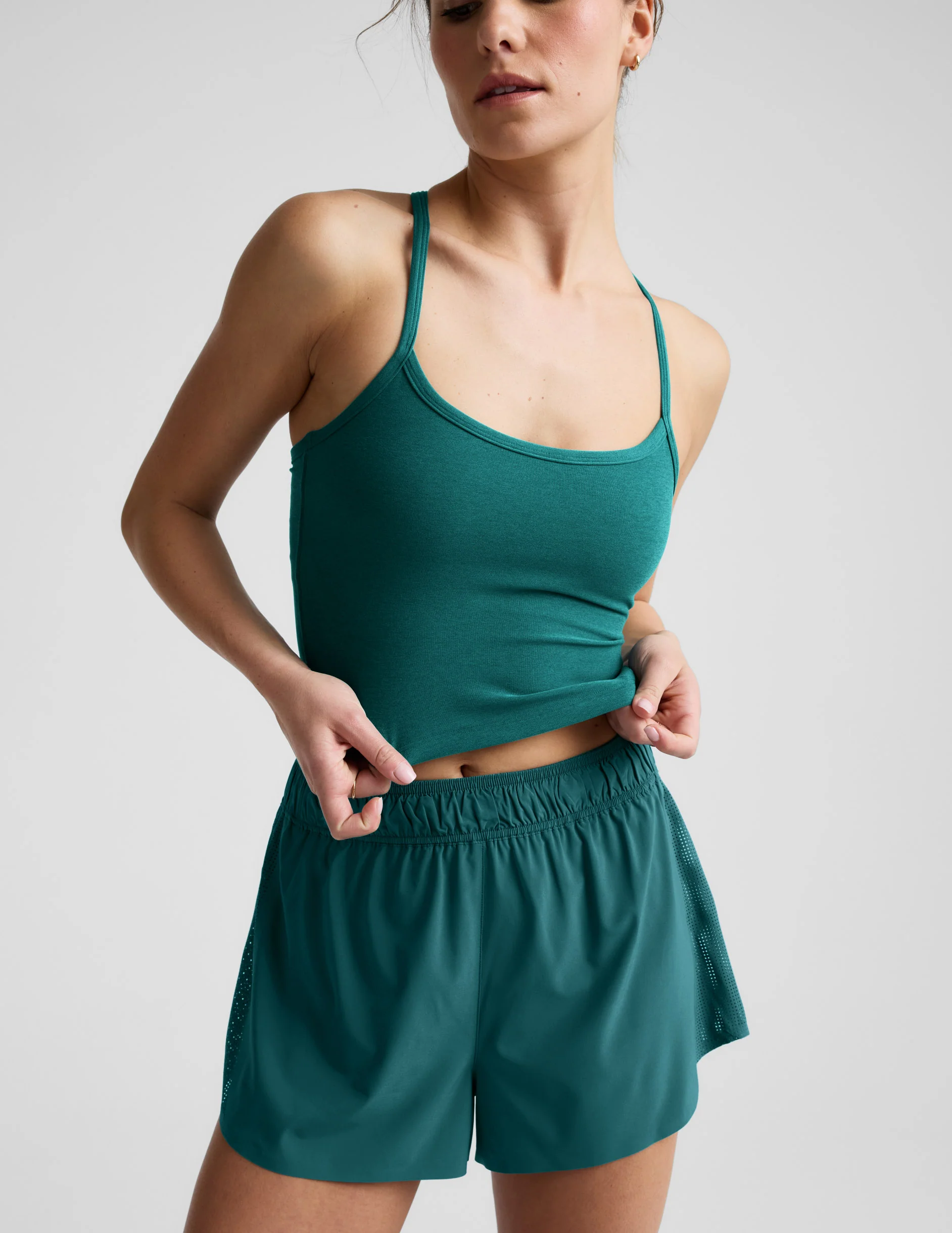 Spacedye™ Slim Racerback Cropped Tank - Image 4
