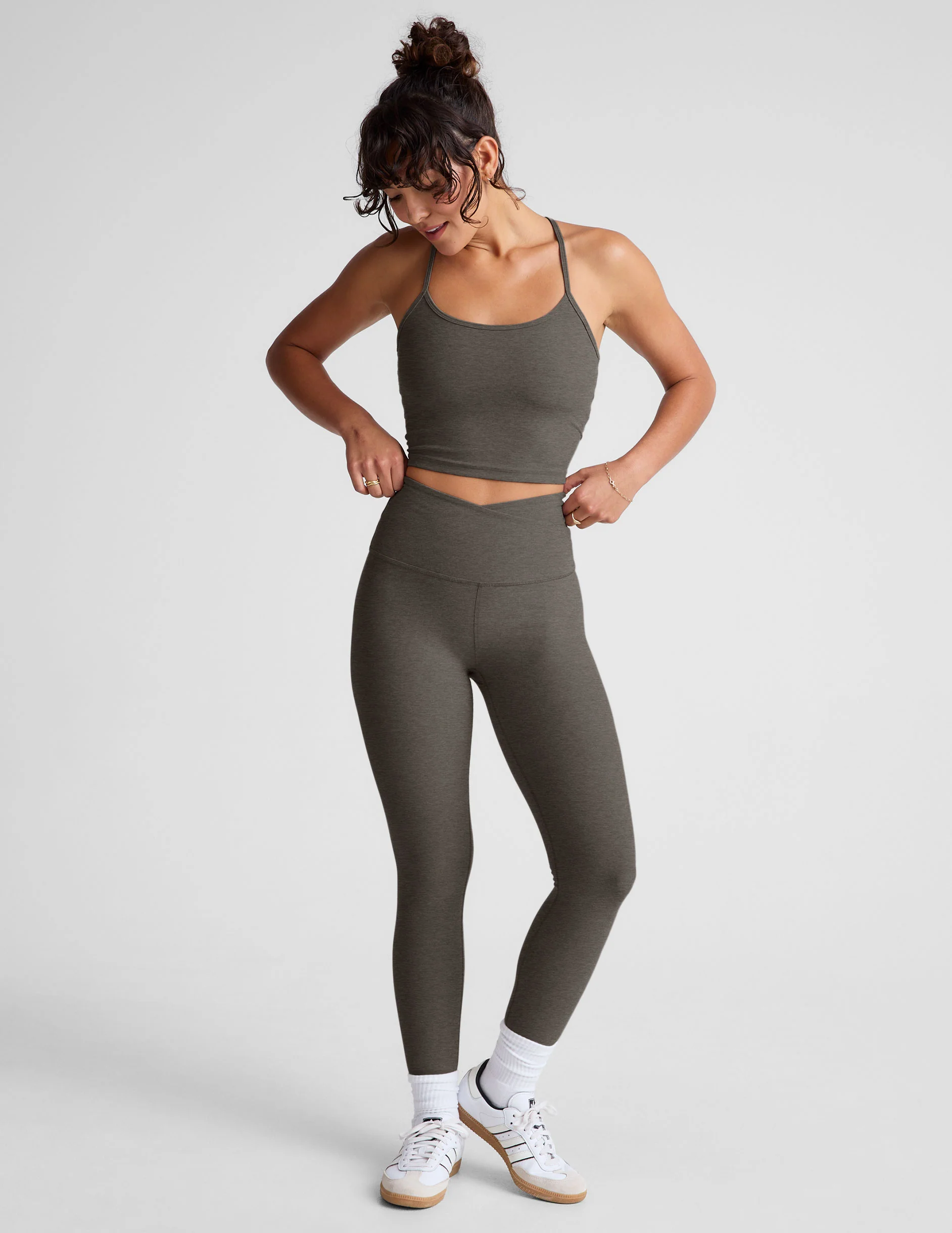 Spacedye™ Slim Racerback Cropped Tank - Image 5