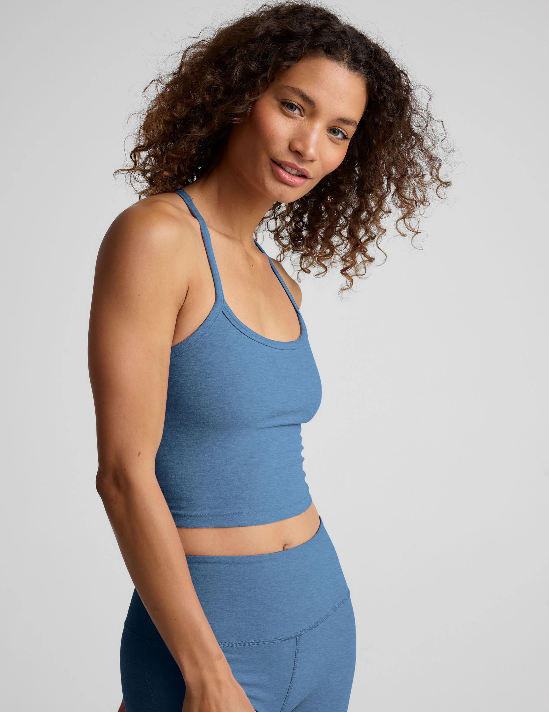 Spacedye™ Slim Racerback Cropped Tank - Image 2