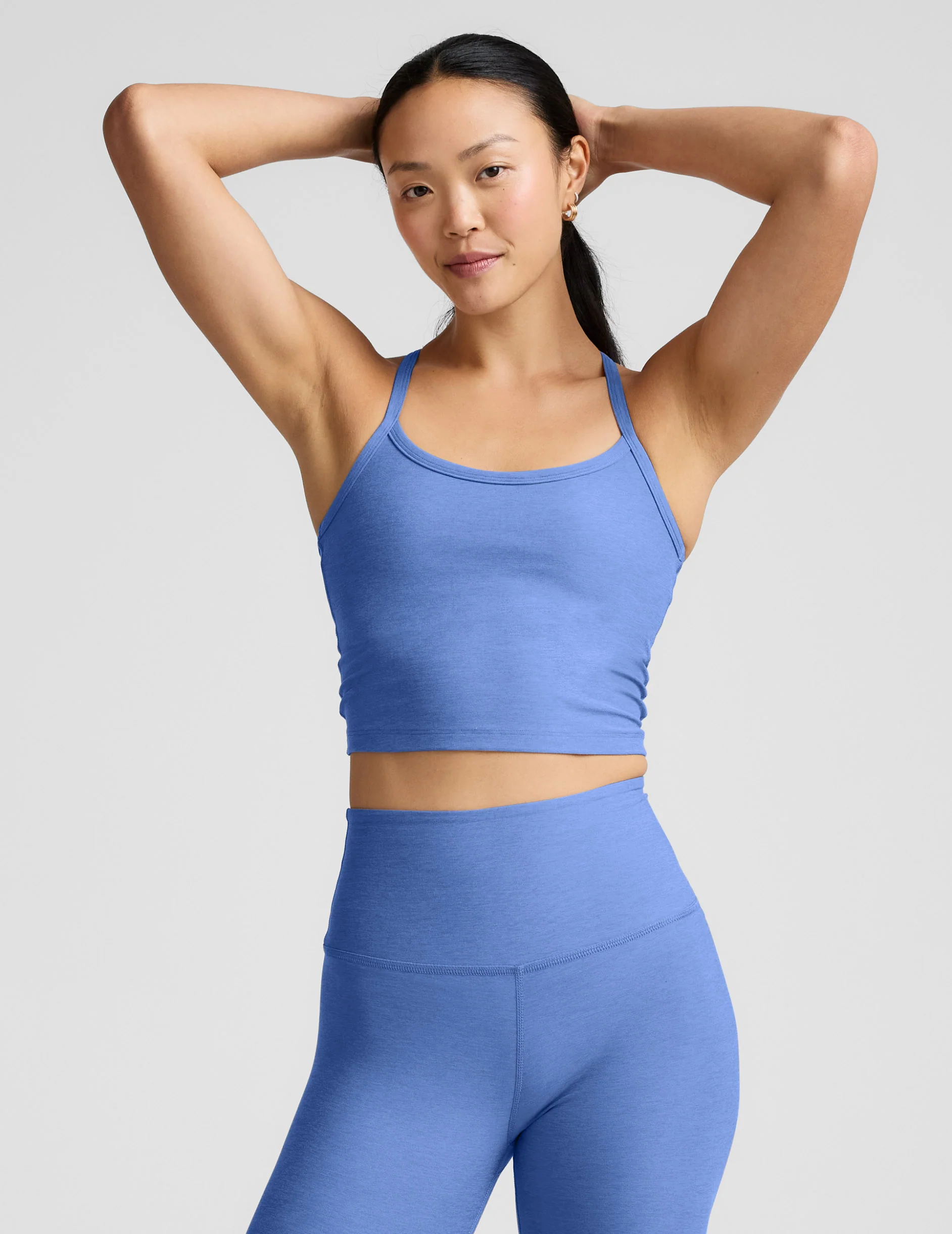 Spacedye™ Slim Racerback Cropped Tank - Image 3
