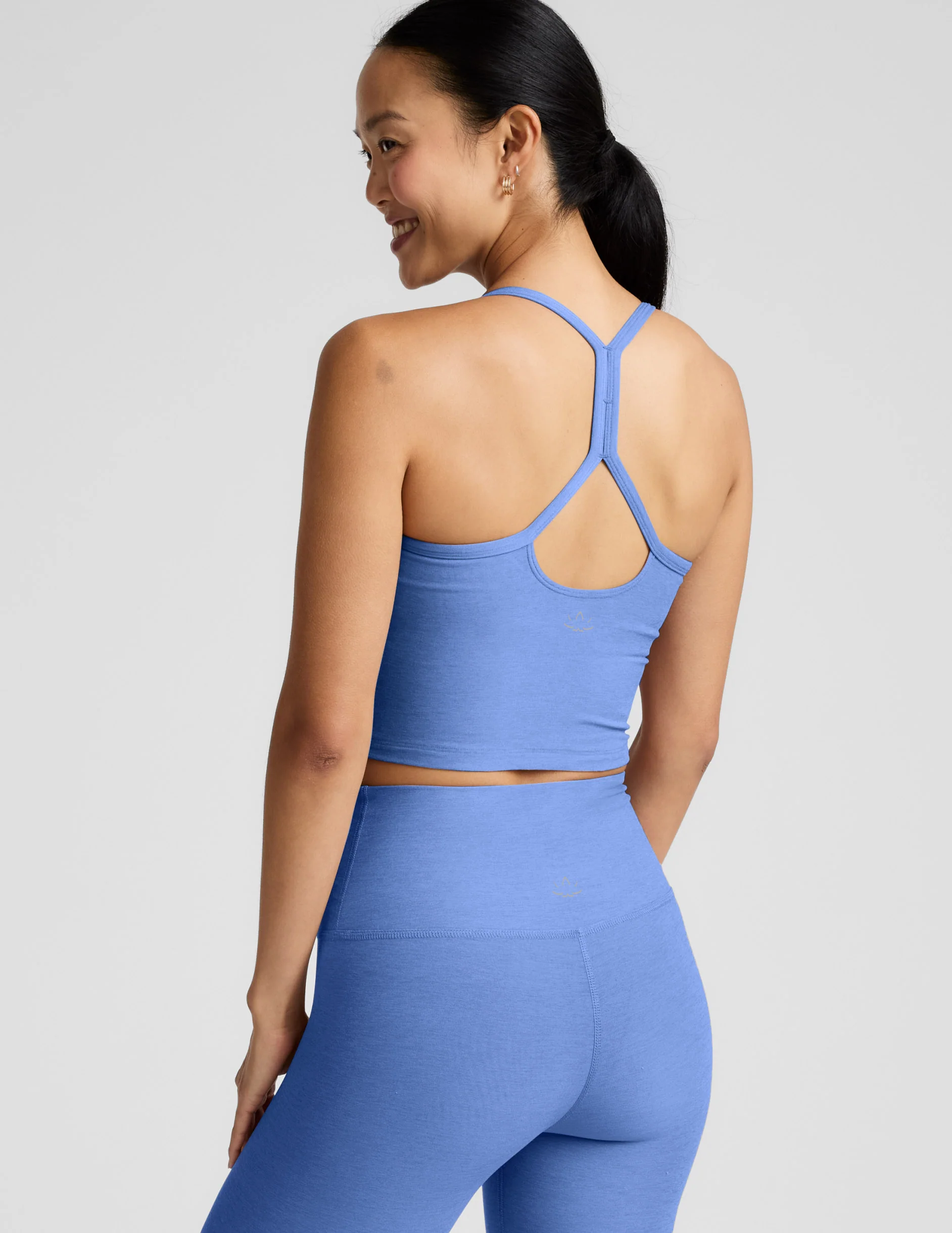 Spacedye™ Slim Racerback Cropped Tank - Image 4
