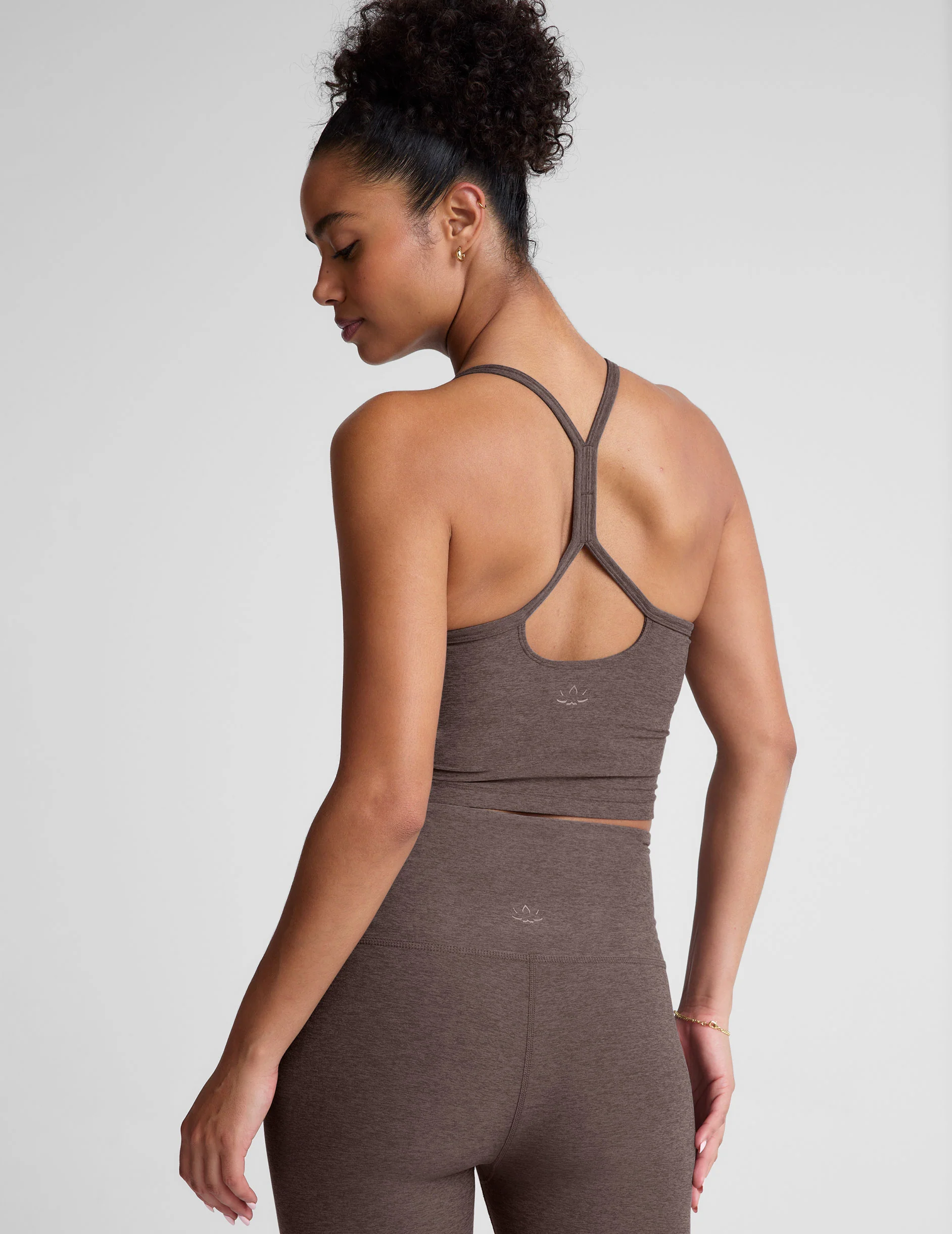Spacedye™ Slim Racerback Cropped Tank - Image 2