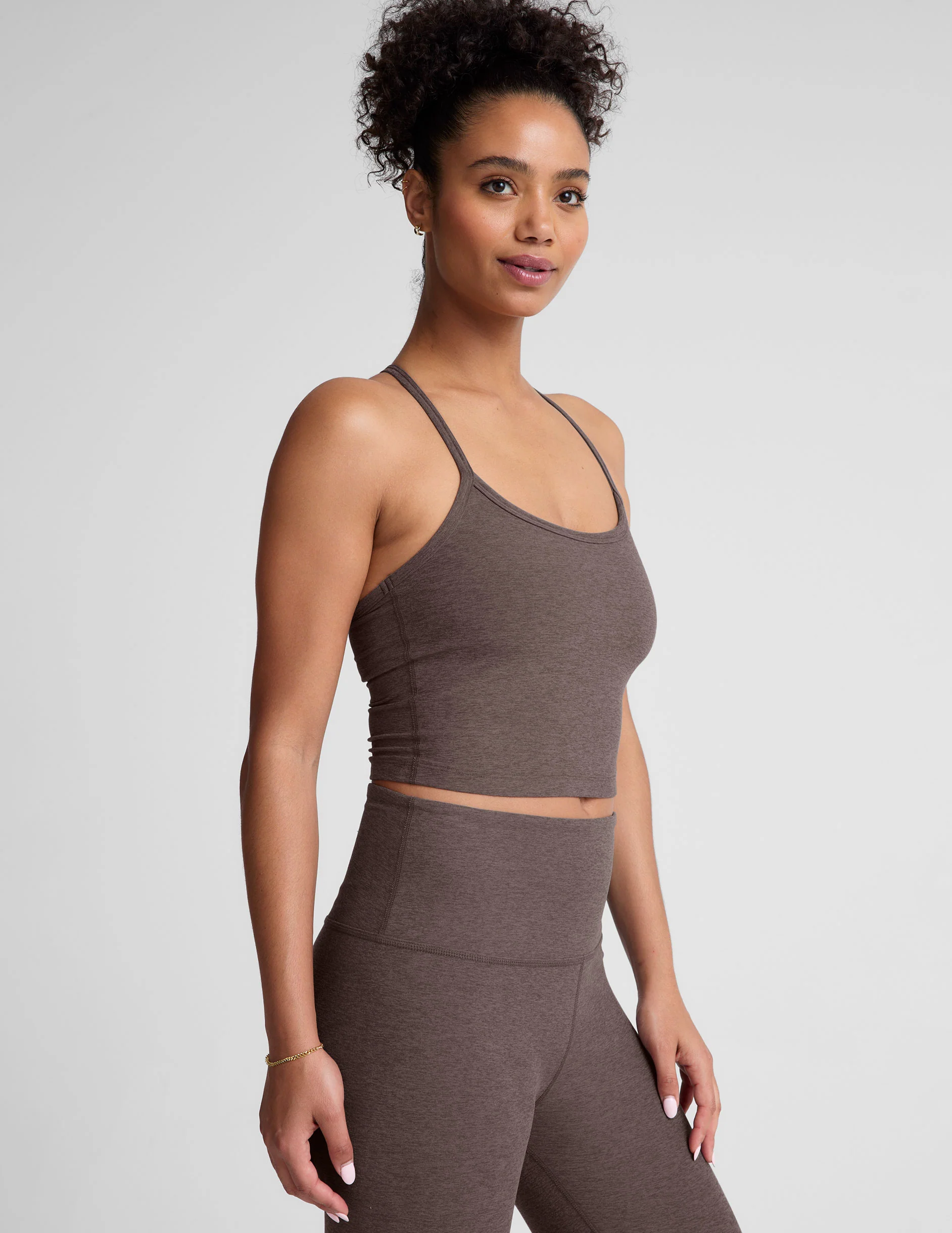 Spacedye™ Slim Racerback Cropped Tank - Image 3