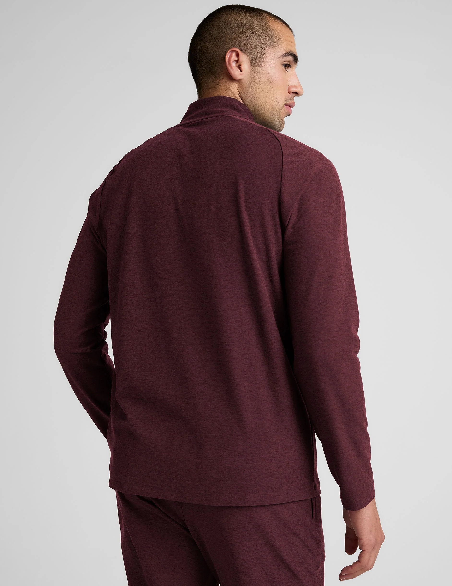 Spacedye™ Terrain Men's Quarter Zip Pullover - Image 3