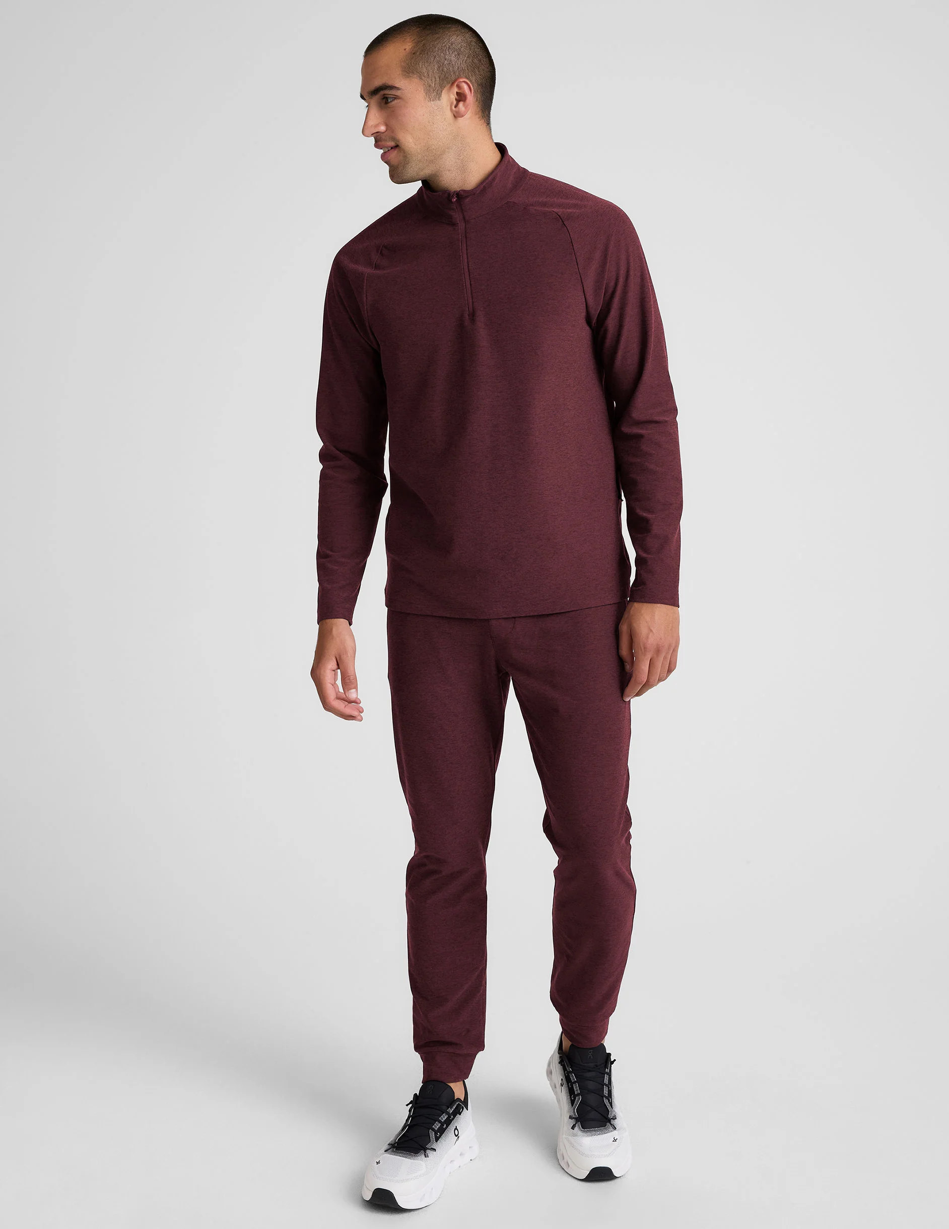 Spacedye™ Terrain Men's Quarter Zip Pullover - Image 4
