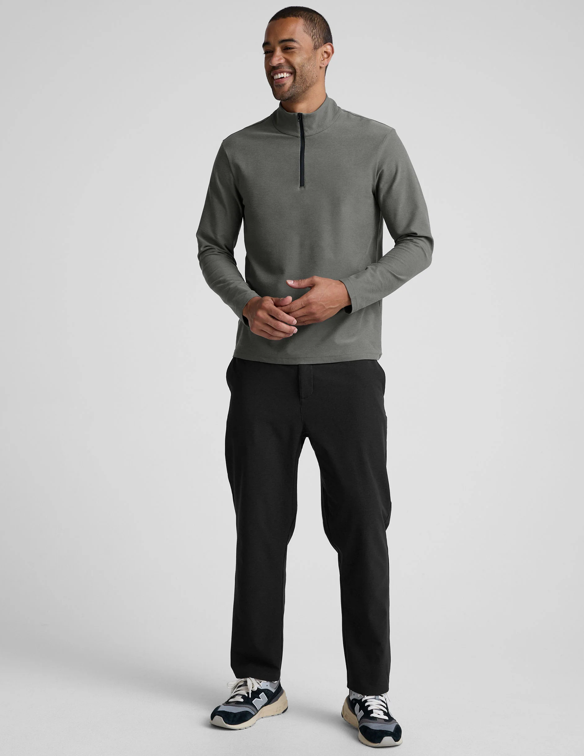 Spacedye™ Terrain Men's Quarter Zip Pullover - Image 4