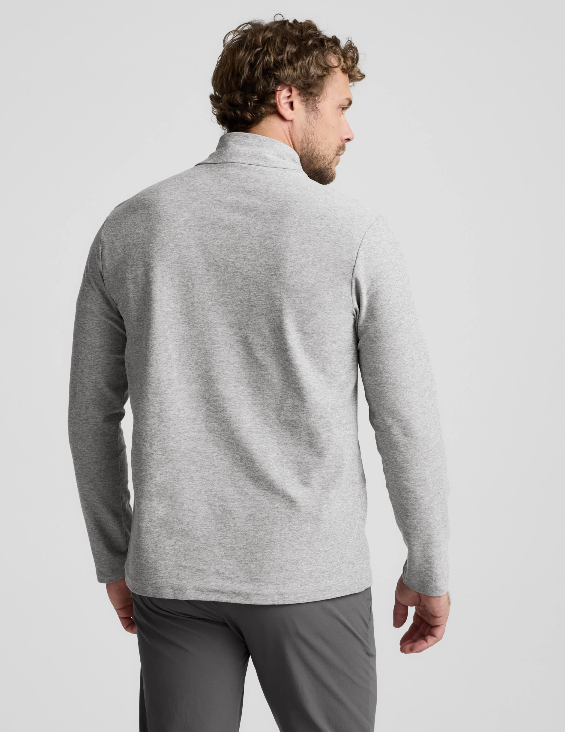 Spacedye™ Terrain Men's Quarter Zip Pullover - Image 3